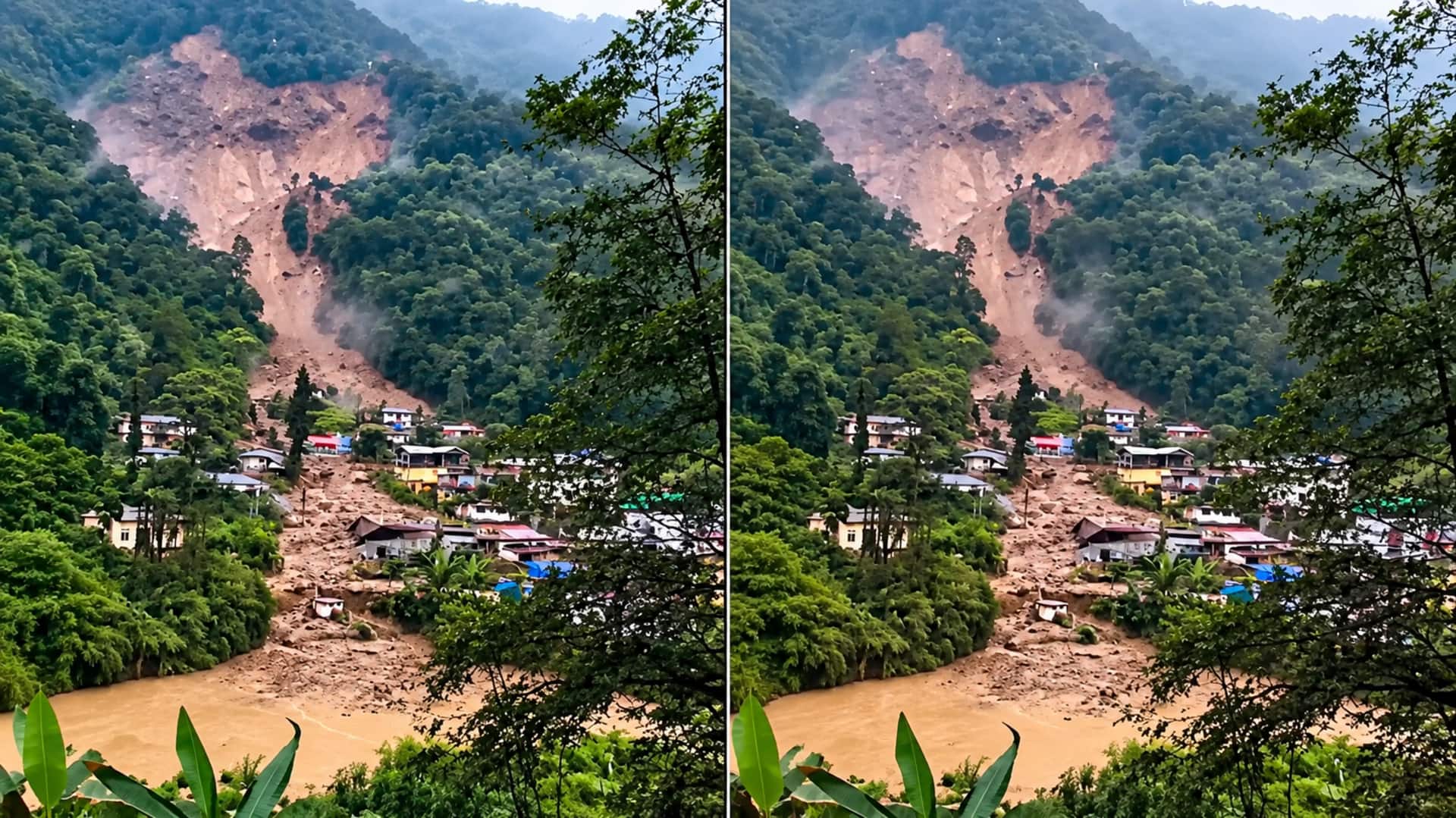 Sikkim: ఎడతెరిపిలేని వర్షాలు.. సిక్కింలో విరిగిపడిన కొండచరియలు.. వీడియో వైరల్