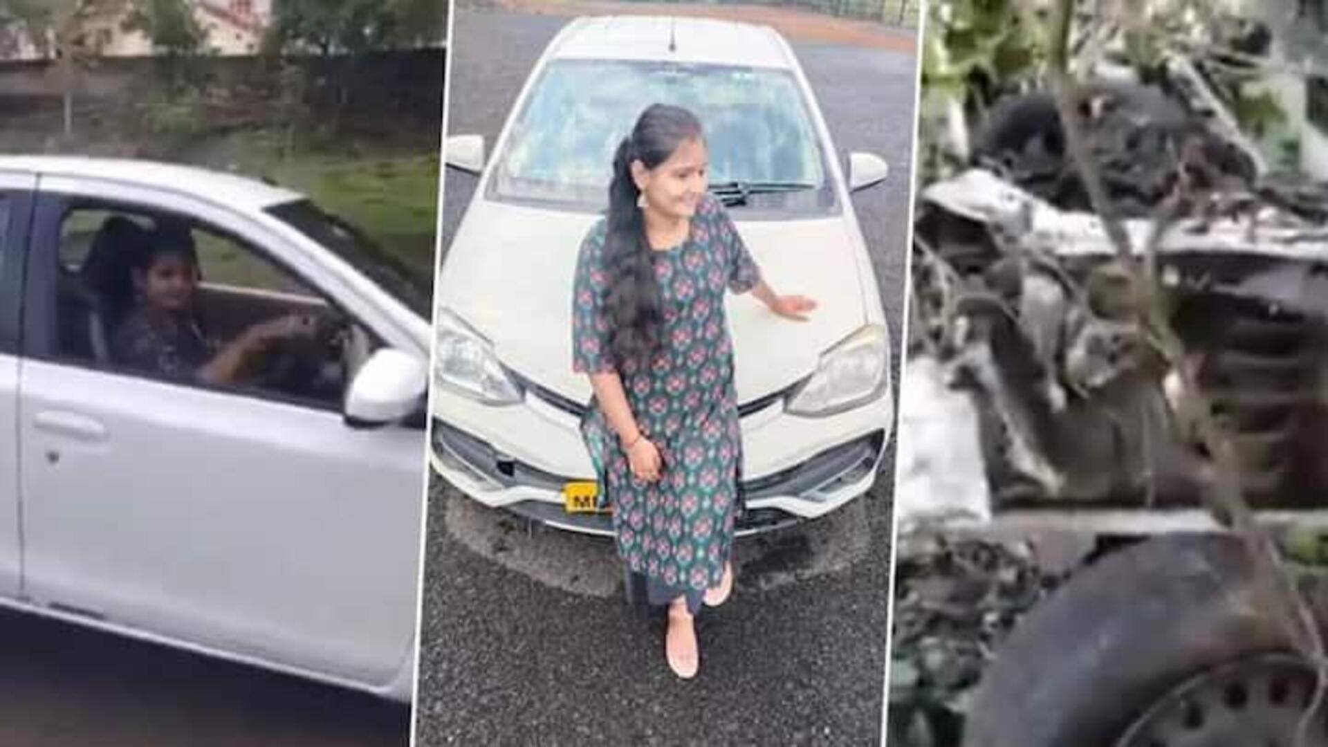 Woman reverses car: 300 అడుగుల లోతు లోయలోకి పడి మహిళ మృతి