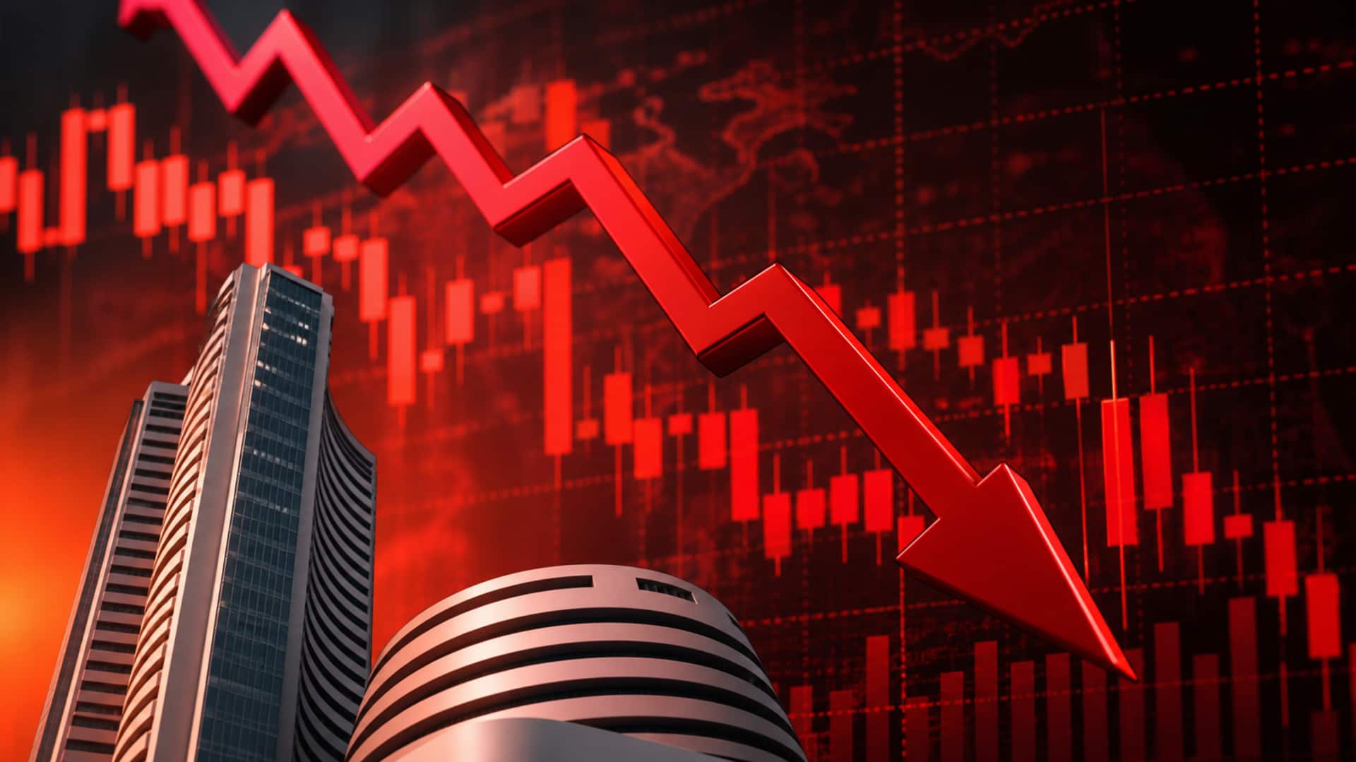 Stock Market: పశ్చిమాసియా ఉద్రిక్తతలతో నష్టాల్లో ముగిసిన దేశీయ మార్కెట్లు