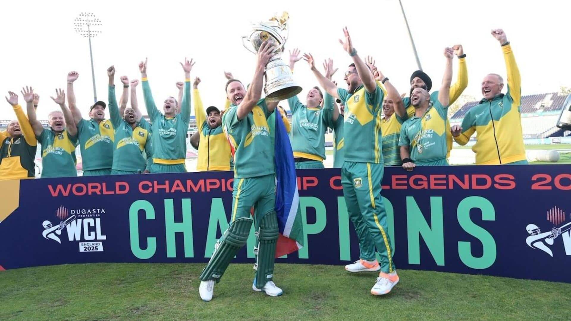 WCL 2025: మ్యాచులు రద్దయినా ప్రత్యేక ఘనత సాధించిన డబ్ల్యూసీఎల్‌ 2025 లీగ్