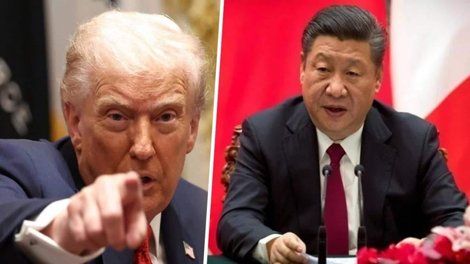 Donald Trump: చైనాతో స్నేహ సంబంధాలే కోరుకుంటా.. అయినా 155 శాతం టారిఫ్ ల అమలు తప్పేలా లేదు..  Donald Trump: చైనాతో స్నేహ సంబంధాలే కోరుకుంటా.. అయినా 155 శాతం టారిఫ్ ల అమలు తప్పేలా లేదు..