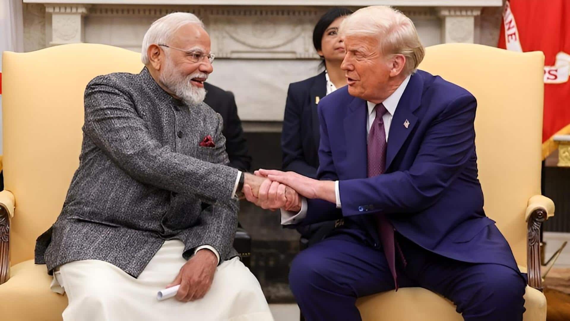 India-US: 'మోదీతో కలిసి పనులు పూర్తి చేస్తాం'.. మోదీపై ట్రంప్ ఆసక్తికర వ్యాఖ్యలు