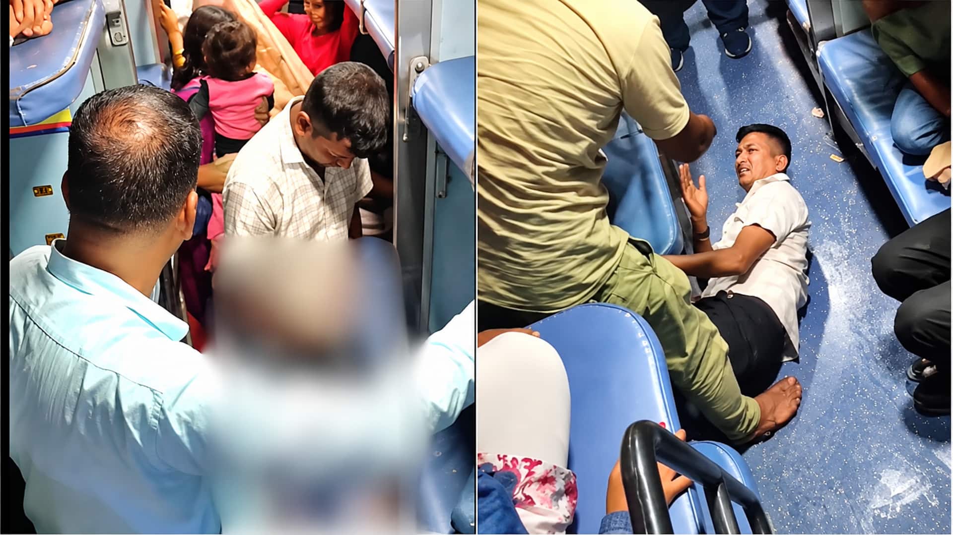 Viral Video: కిక్కిరిసిన రైలు కోచ్‌లో బహిరంగంగా మూత్ర విసర్జన.. వైరల్‌గా వీడియో