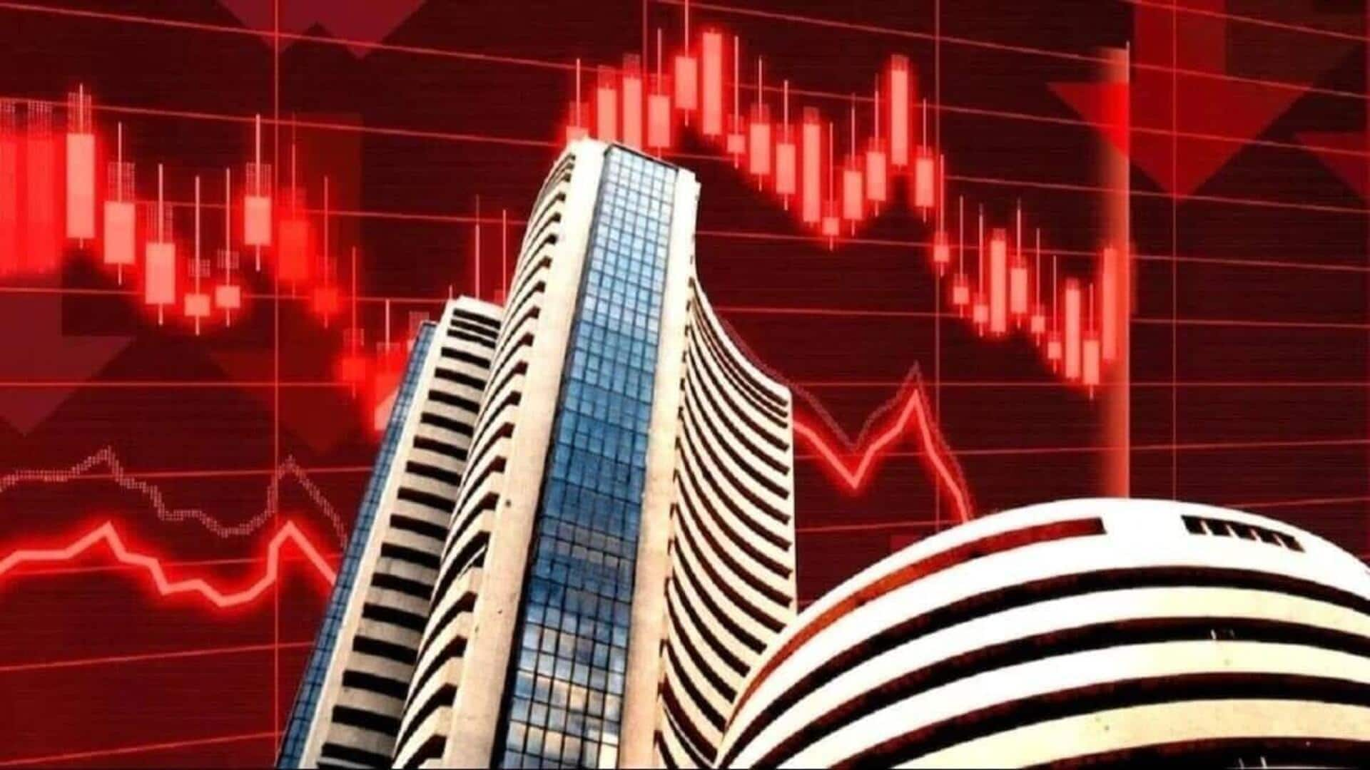 Stock market crash: భారీ నష్టాల్లో ముగిసిన దేశీయ స్టాక్‌మార్కెట్‌ సూచీలు.. సెన్సెక్స్‌ 1400 పాయింట్లు,నిఫ్టీ 400 పాయింట్లకు పైగా పతనం!