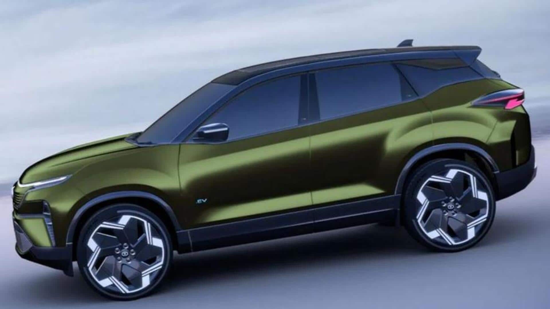 Tata Harrier EV: జూన్ 3న హారియర్ EV ఆవిష్కరణ.. టాటా నుండి మరో ఎలక్ట్రిక్ మాస్టర్పీస్! Tata Harrier EV: జూన్ 3న హారియర్ EV ఆవిష్కరణ.. టాటా నుండి మరో ఎలక్ట్రిక్ మాస్టర్పీస్!