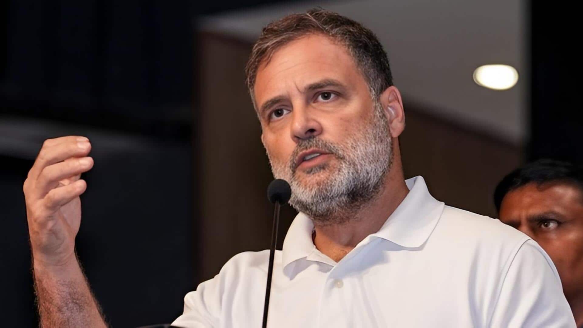 Rahul Gandhi: రాహుల్ 'ఛాత్రోన్ కీ గూంజ్' సభకు తొలగిన అడ్డంకులు.. రెండు షరతులతో అనుమతి