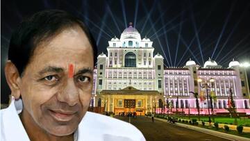 తెలంగాణ నూతన సచివాలయాన్ని ప్రారంభించిన సీఎం కేసీఆర్