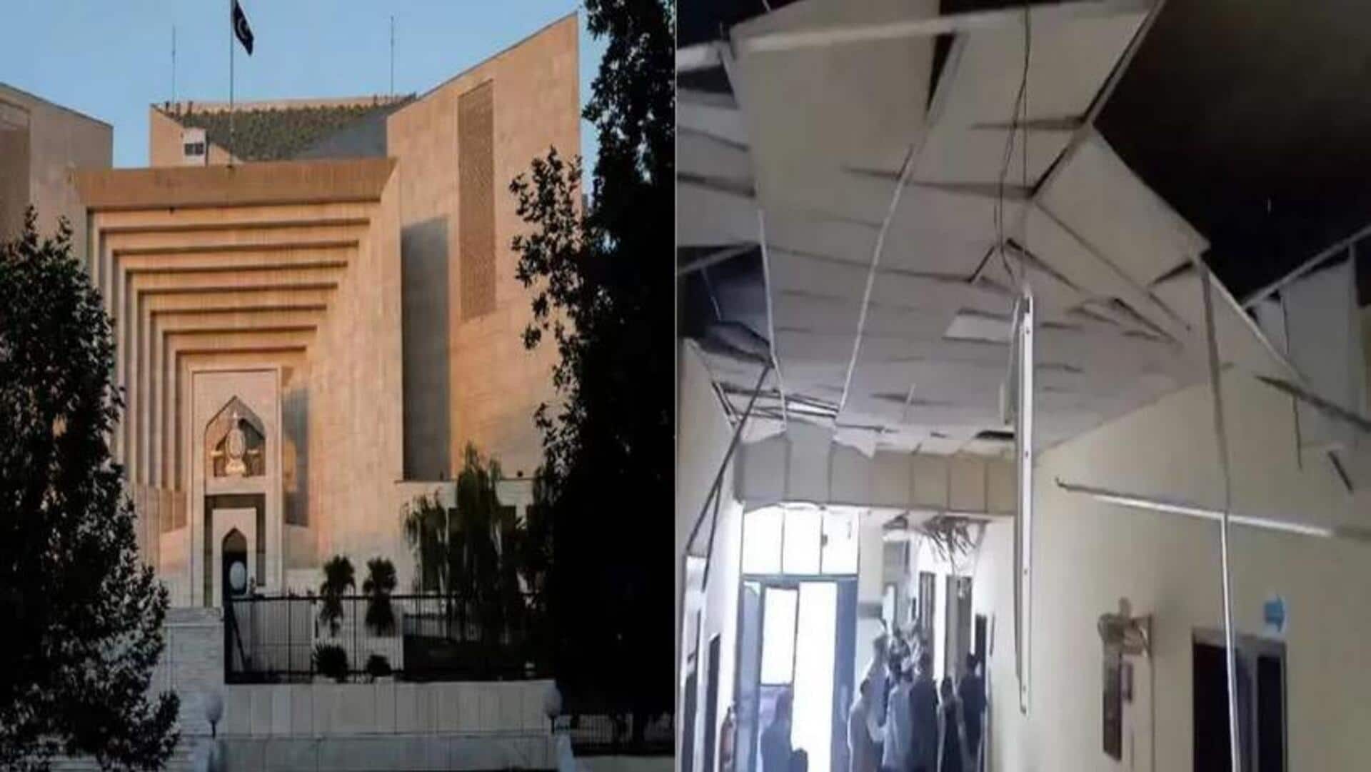 Pakistan Supreme Court Blast: పాకిస్థాన్‌ సుప్రీంకోర్టులో ఘోర పేలుడు.. 12 మందికి తీవ్ర గాయాలు!