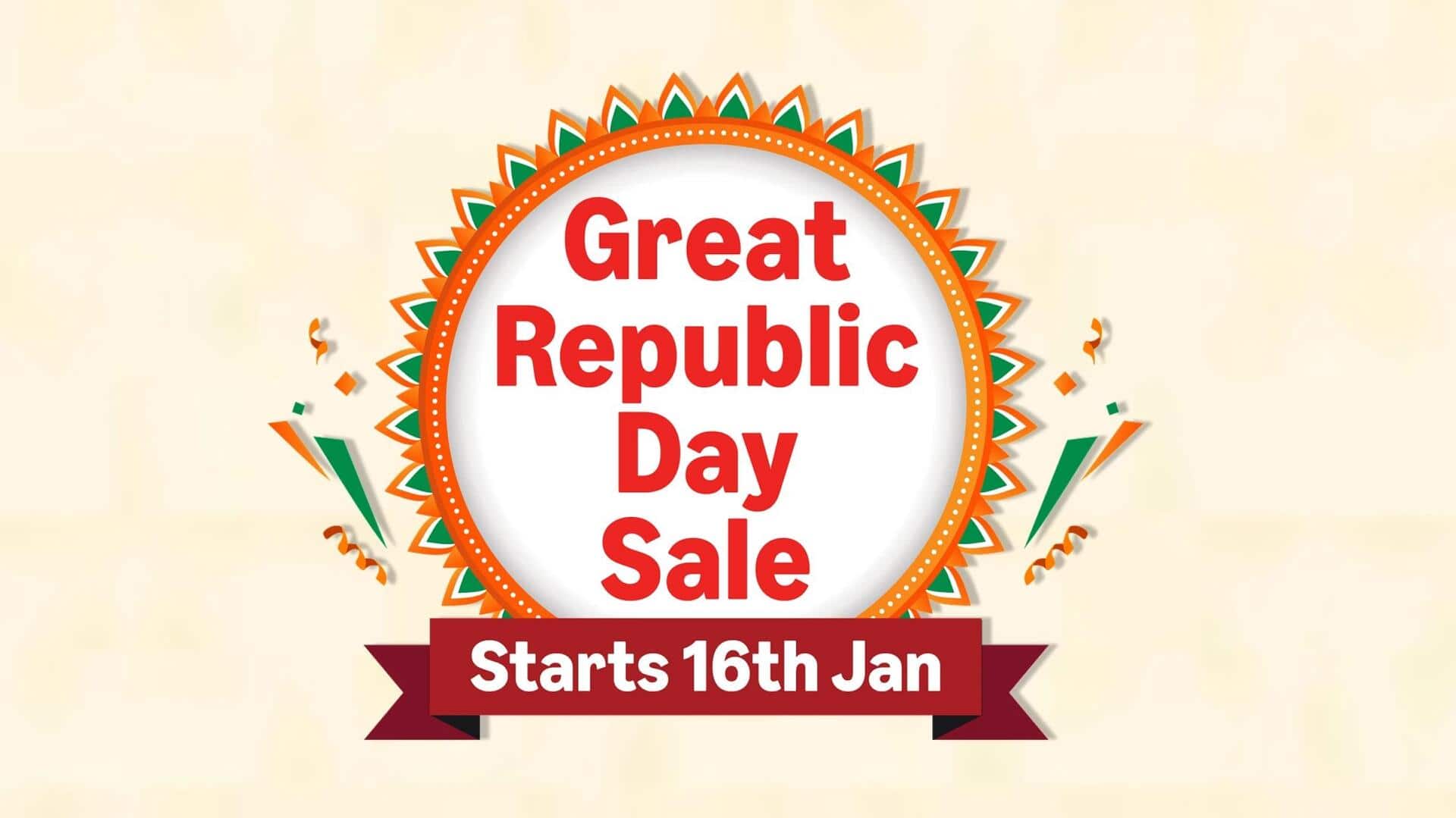 Amazon Great Republic Day: అమెజాన్ రిపబ్లిక్ డే సేల్ వచ్చేస్తోంది,ఎప్పటి నుండి ప్రారంభం,ఆఫర్లు, డిస్కౌంట్స్… పూర్తి వివరాలివే!
