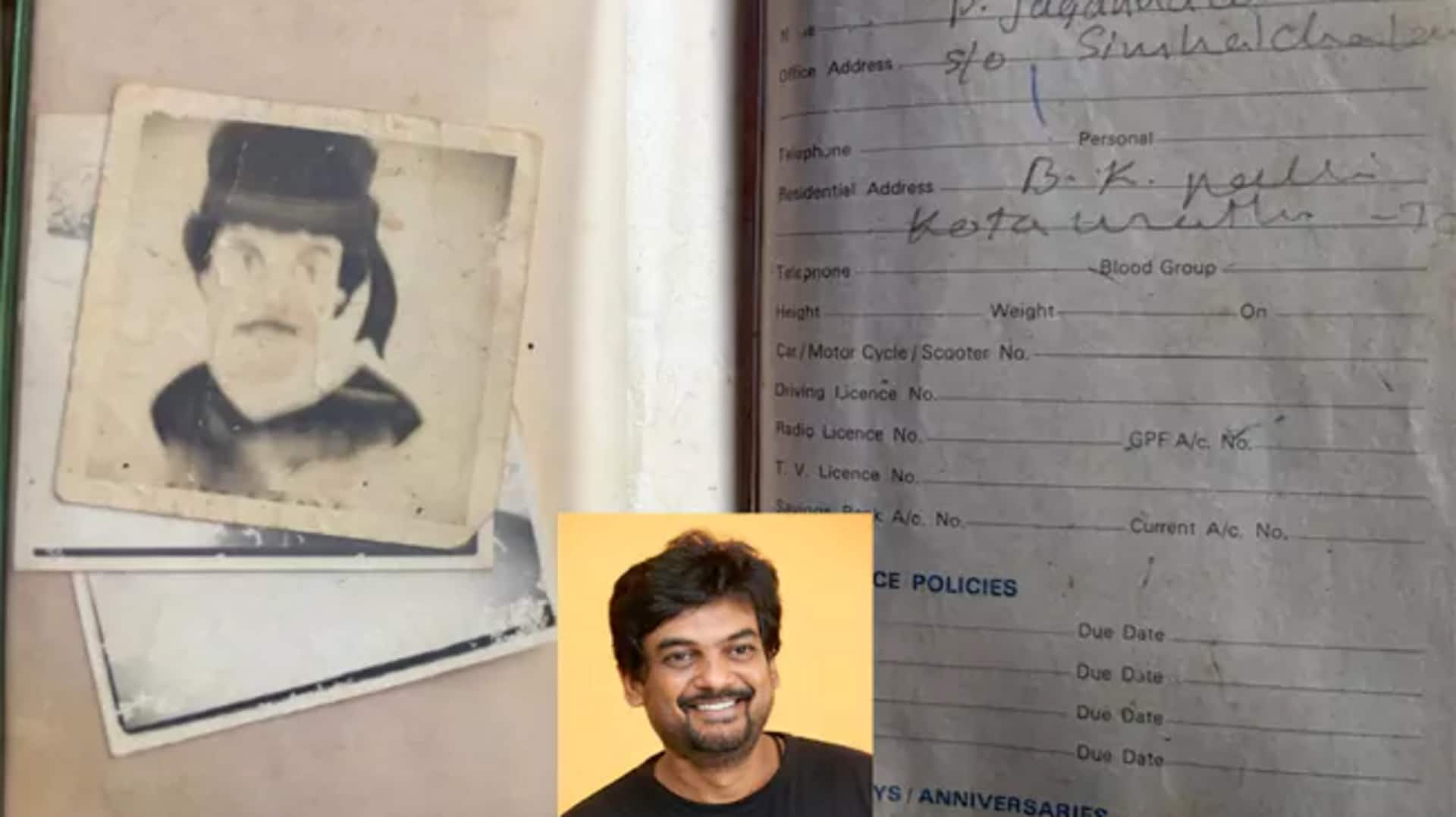 puri jaganath: 'ఖైదీ' రిలీజ్‌ రోజున పూరి జగన్నాథ్  గీసిన చిరు చిత్రం