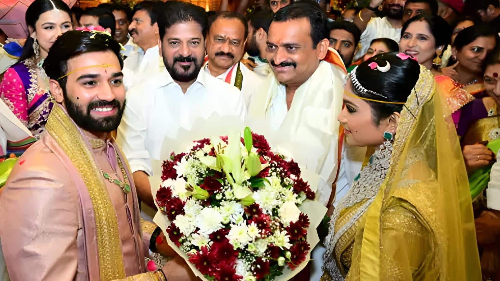 Bandla Ganesh: బండ్ల గణేశ్‌ కుమార్తె జనని వివాహం.. ఒకే వేదికపై చంద్రబాబు, రేవంత్