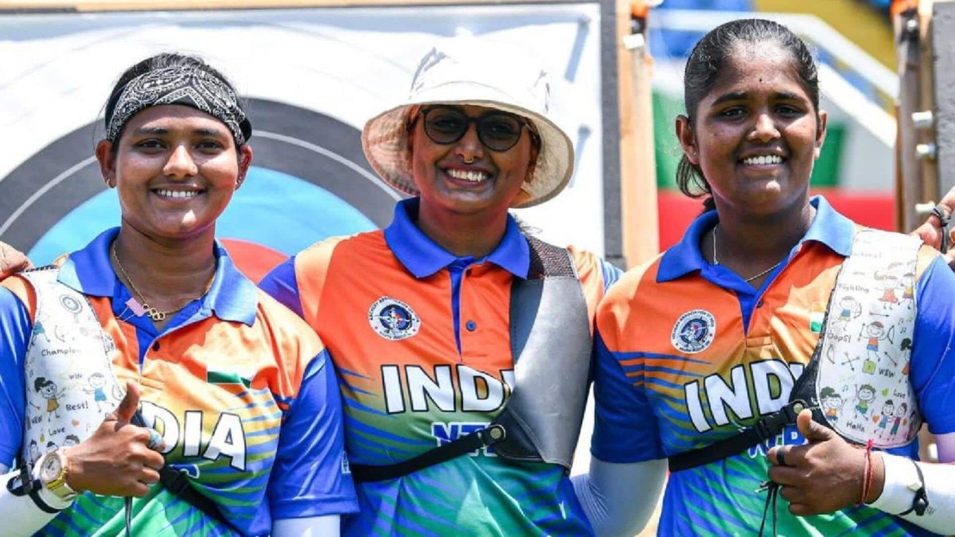 Archery World Cup: దక్షిణ కొరియాకు షాకిచ్చిన భారత్‌.. ఆర్చరీ వరల్డ్‌కప్ ఫైనల్లోకి దూసుకెళ్లిన మహిళల జట్టు