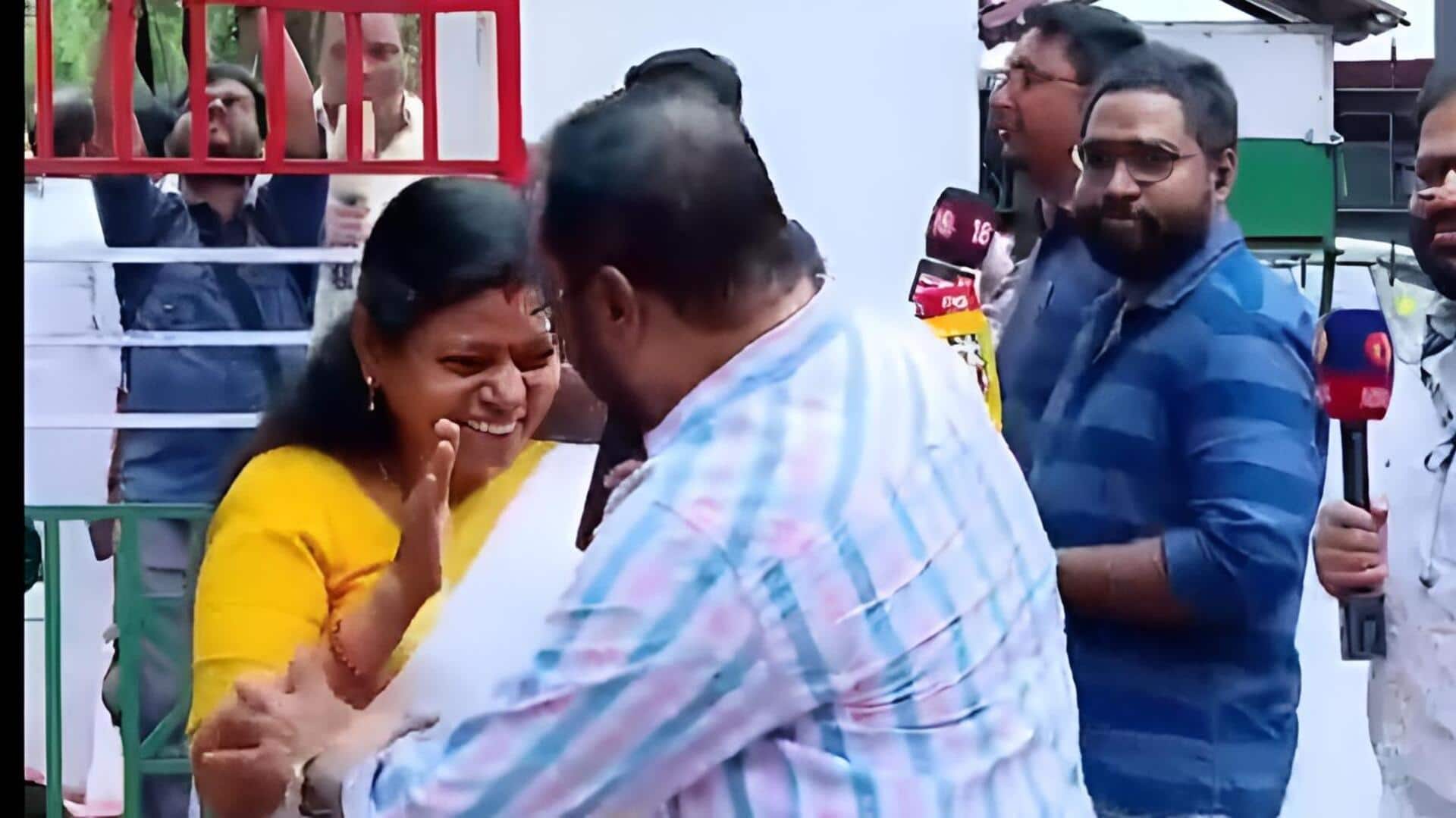 Keralam: సొంత పార్టీలోనే మహిళా ఎమ్మెల్యేకు అవమానం.. వైరల్‌గా మారిన నేత ప్రవర్తన