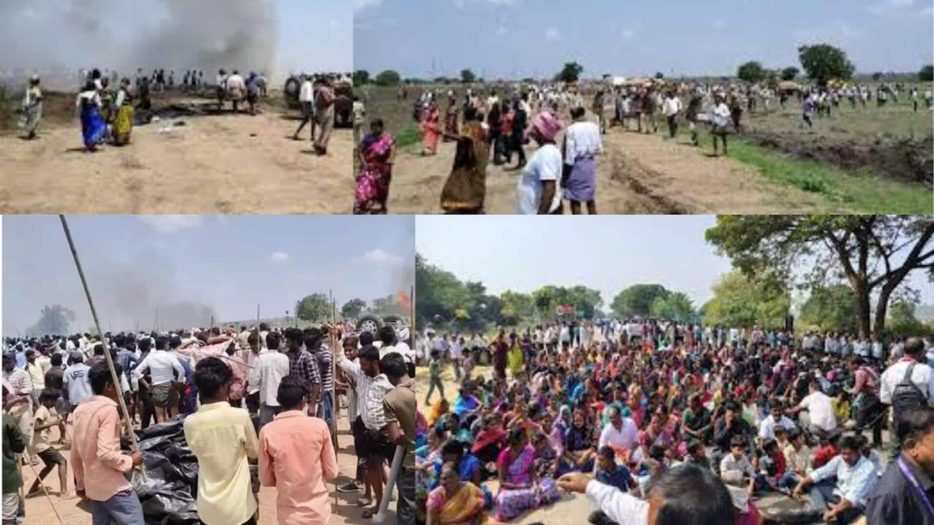 #NewsBytesExplainer: పెద్దధన్వాడలో 9 నెలలుగా కొనసాగుతున్న ఉద్రిక్తత వెనక అసలు కారణం ఏంటి ?అక్కడేం జరుగుతోంది?