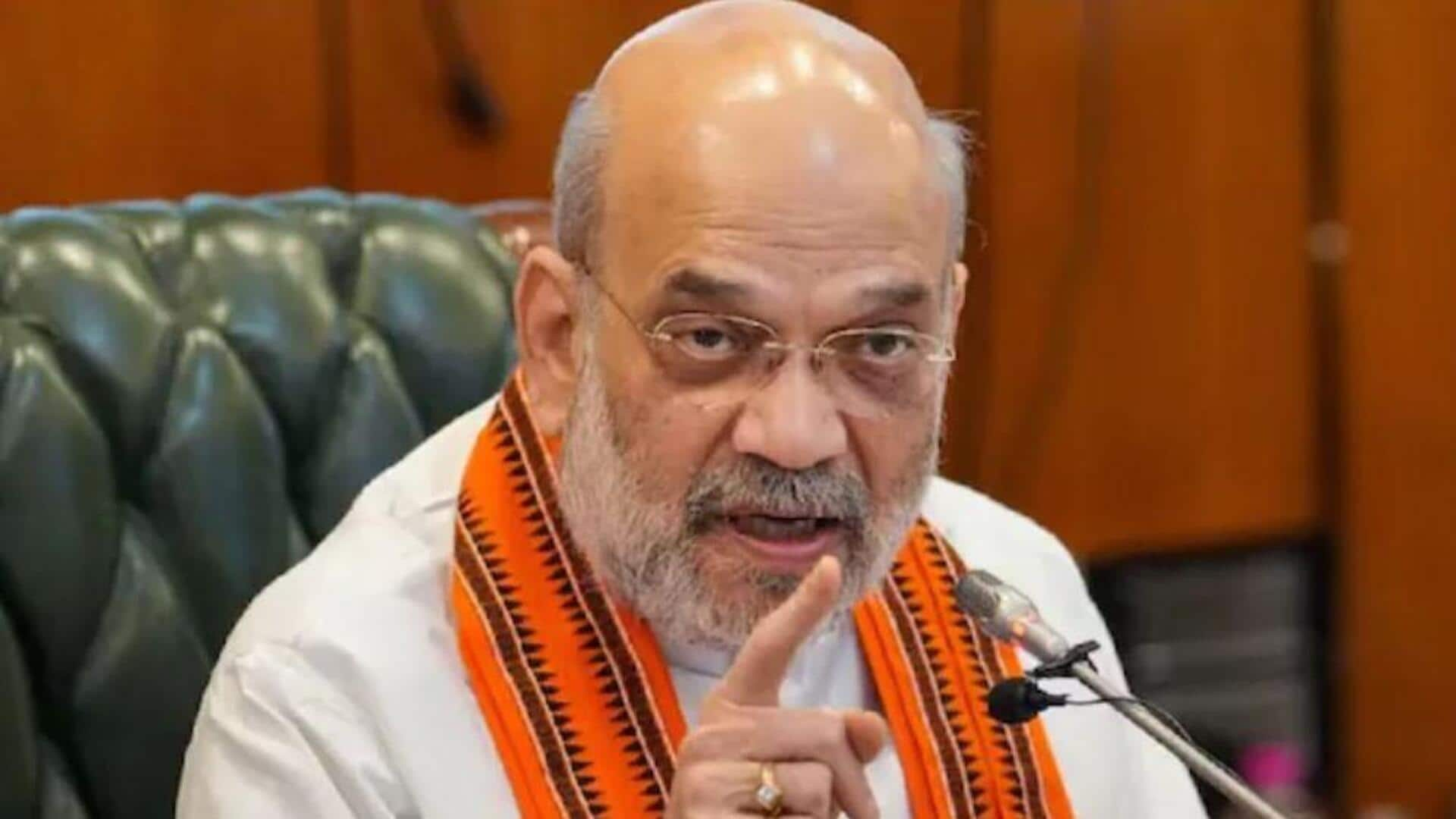 Amit Shah: ఛత్తీస్‌గఢ్‌లో అమిత్‌ షా పర్యటన.. నక్సలిజం నిర్మూలనపై కసరత్తు!