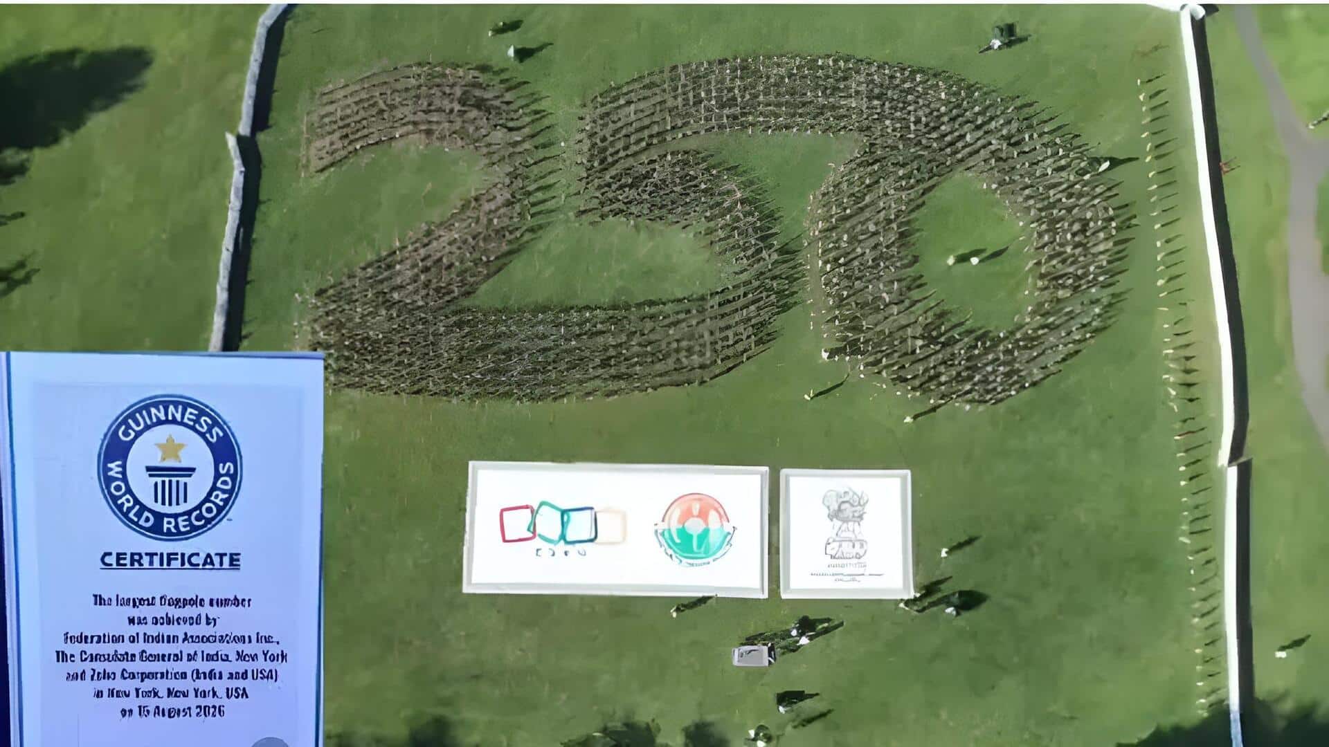 Guinness World Record: అమెరికాలో ఘనంగా భారత స్వాతంత్య్ర వేడుకలు.. గిన్నిస్‌ రికార్డు నమోదు