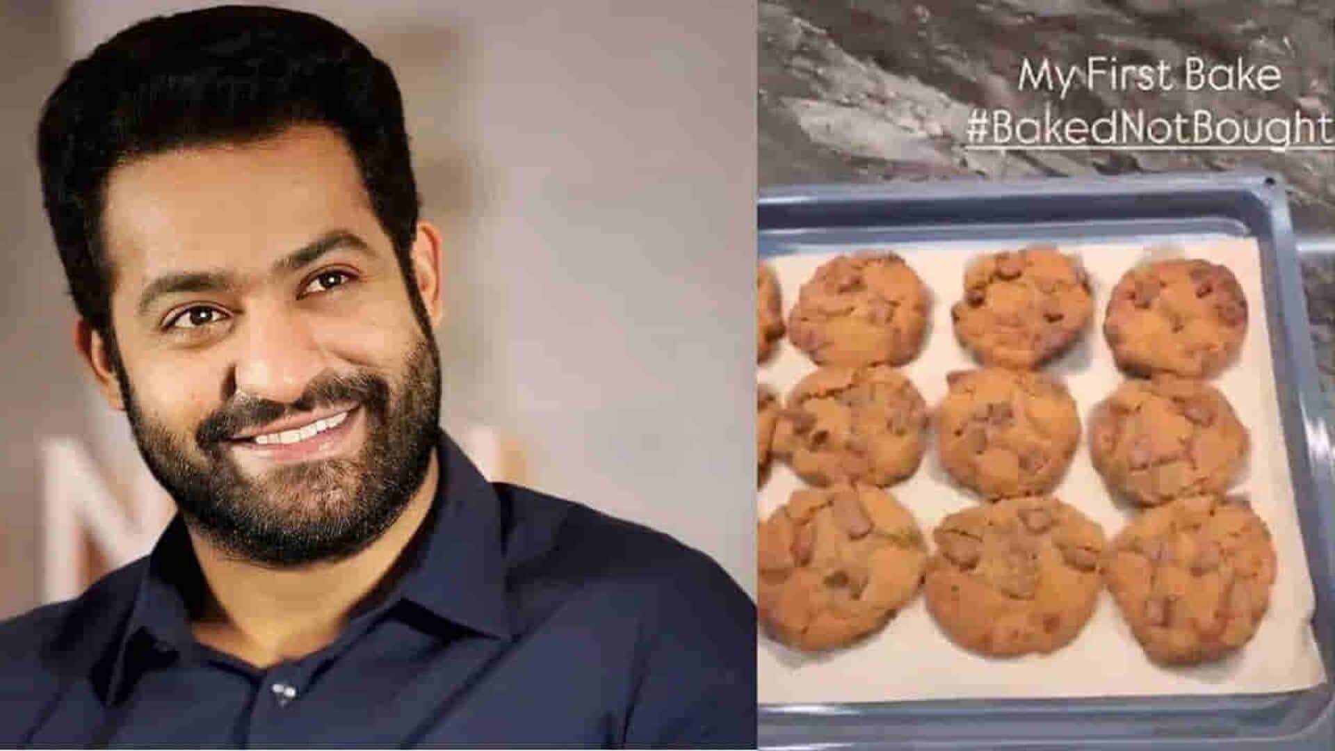 JR NTR : తొలిసారి కుకీస్ తయారు చేసిన ఎన్టీఆర్‌.. అభిమానికి షాకింగ్ రిప్లై