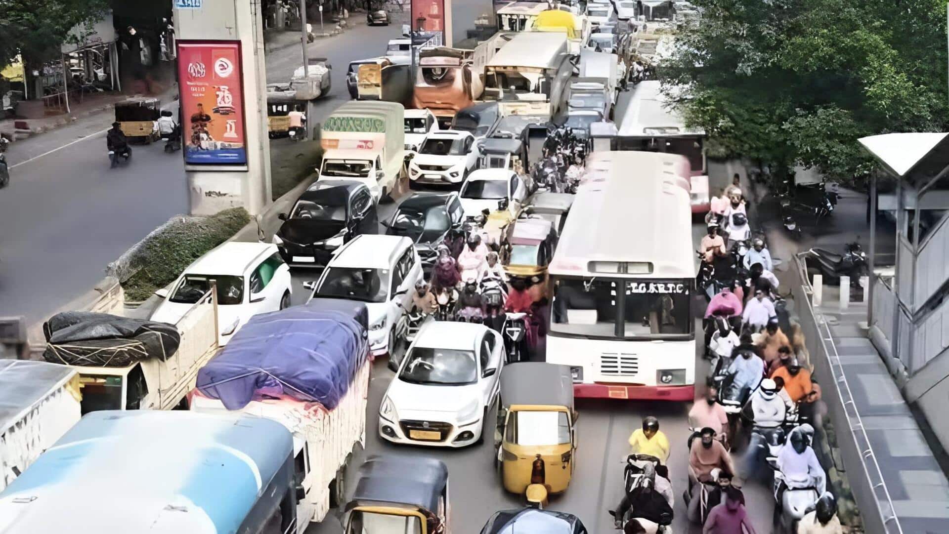 Hyderabad: చాదర్‌ఘాట్‌-మలక్‌పేట మార్గంలో నరకయాతన.. వాహనదారులకు చుక్కలు
