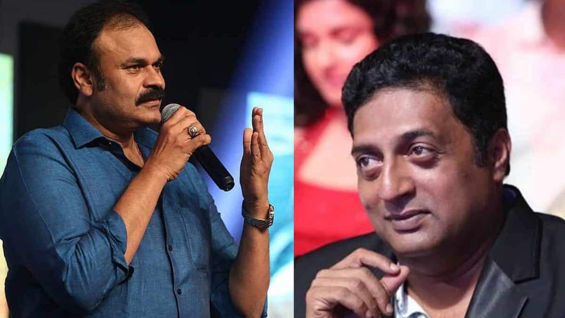 Prakash Raj: నెట్టింట మరోసారి నాగబాబు-ప్రకాశ్ రాజ్ మాటల యుద్ధం