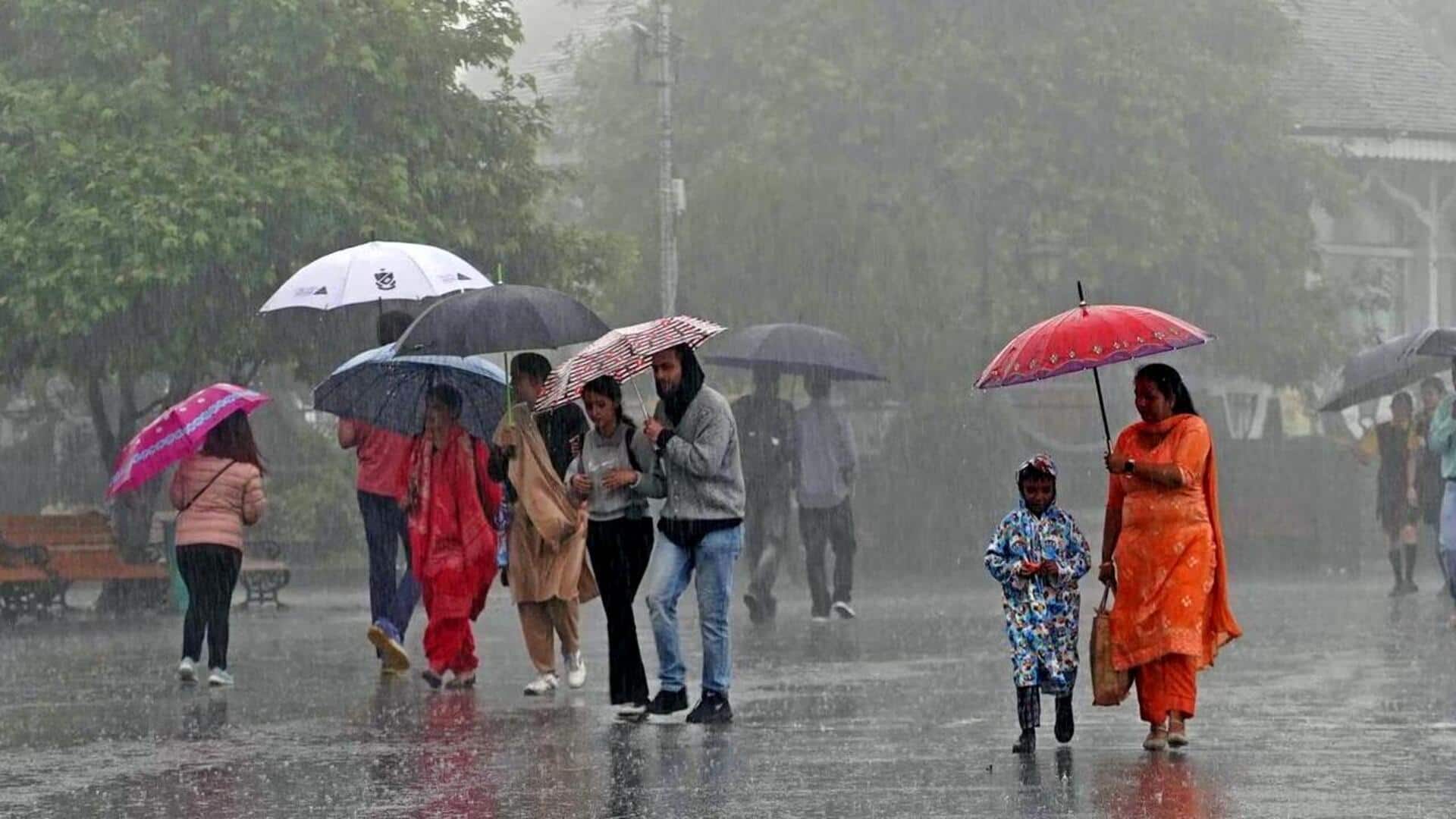 Telangana Rains : తెలంగాణ ప్రజలకు అలర్ట్..మరో 5 రోజులపాటు భారీ వర్షాలు