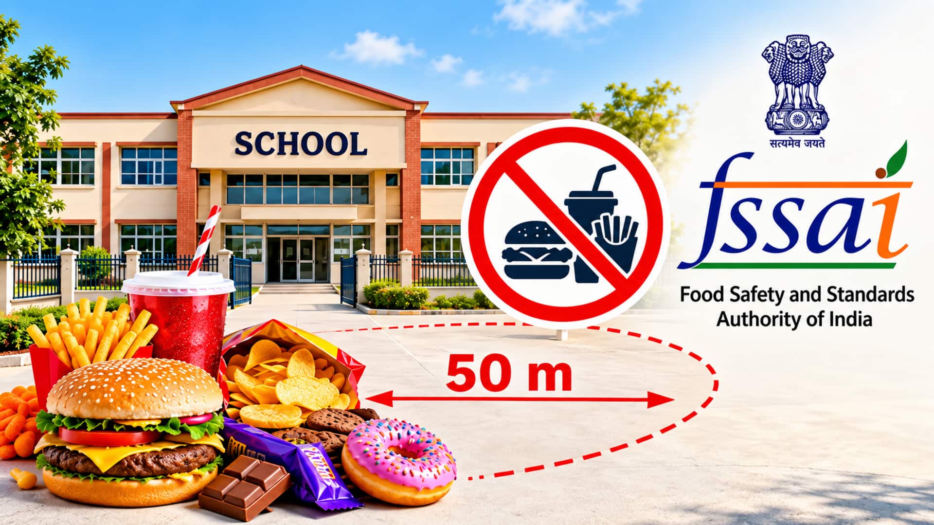 Junk Food Curbs Near Schools: స్కూళ్లకు 50 మీటర్లలో జంక్‌ఫుడ్‌ అమ్మకాలపై ఆంక్షలు.. కేంద్రం కీలక ప్రతిపాదన