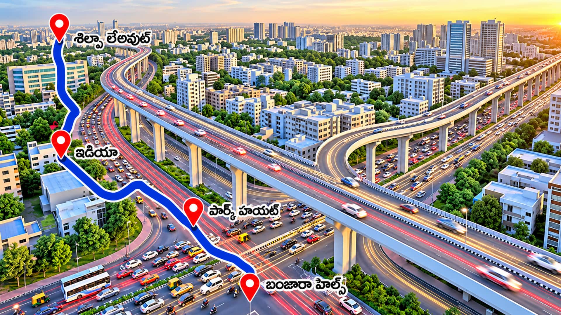 HMDA: బంజారాహిల్స్‌-గచ్చిబౌలి మధ్య ఎలివేటెడ్‌ కారిడార్‌కు టెండర్లు