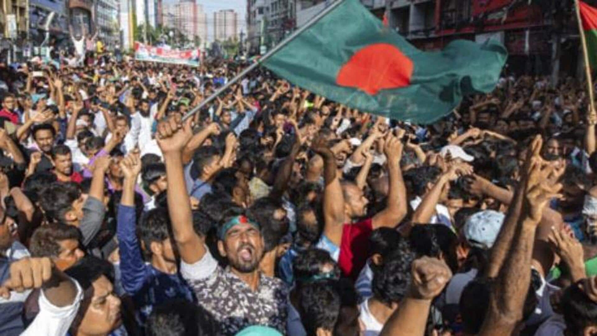 Bangladesh Protests: గంటలో రాజీనామా చేయండి.. బంగ్లాదేశ్‌లో మళ్లీ చెలరేగిన హింస 