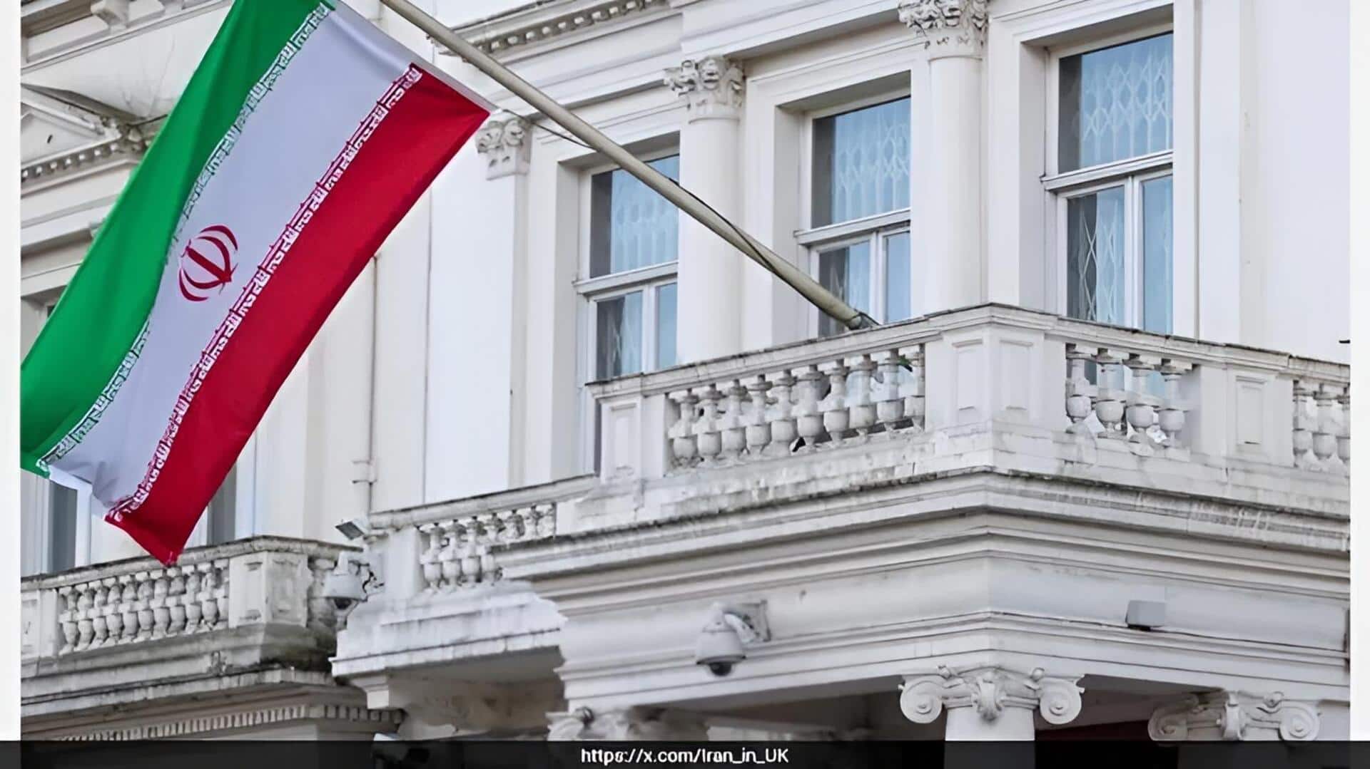Iran Embassy: 'ప్రాణాలు త్యాగం చేయండి'.. ఇరాన్ పోస్టుపై తీవ్రంగా స్పందించిన యూకే