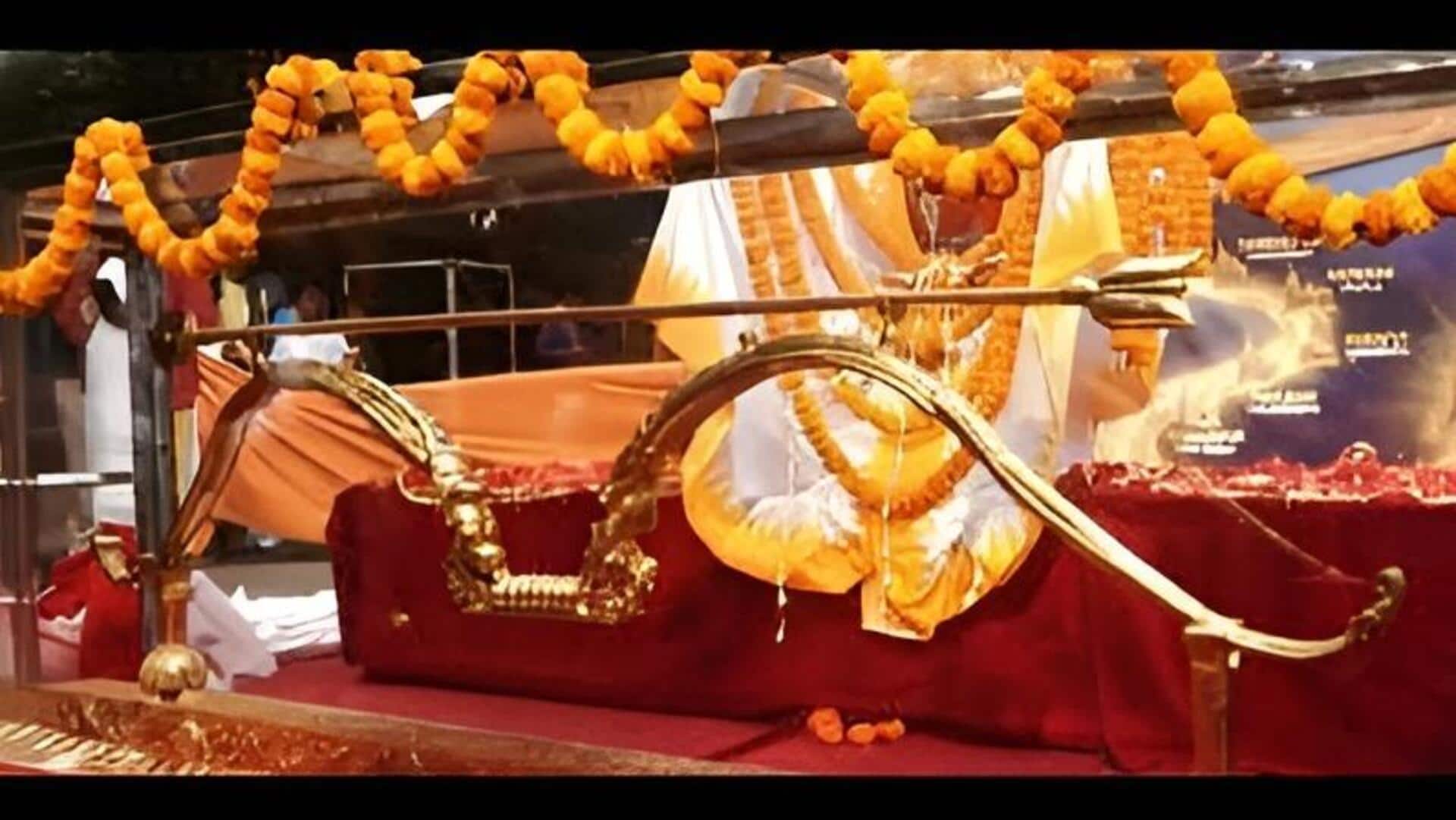 Ayodhya: అయోధ్య రాముడికి బహుమతిగా ఒడిశా భక్తుల స్వర్ణ రామధనుస్సు