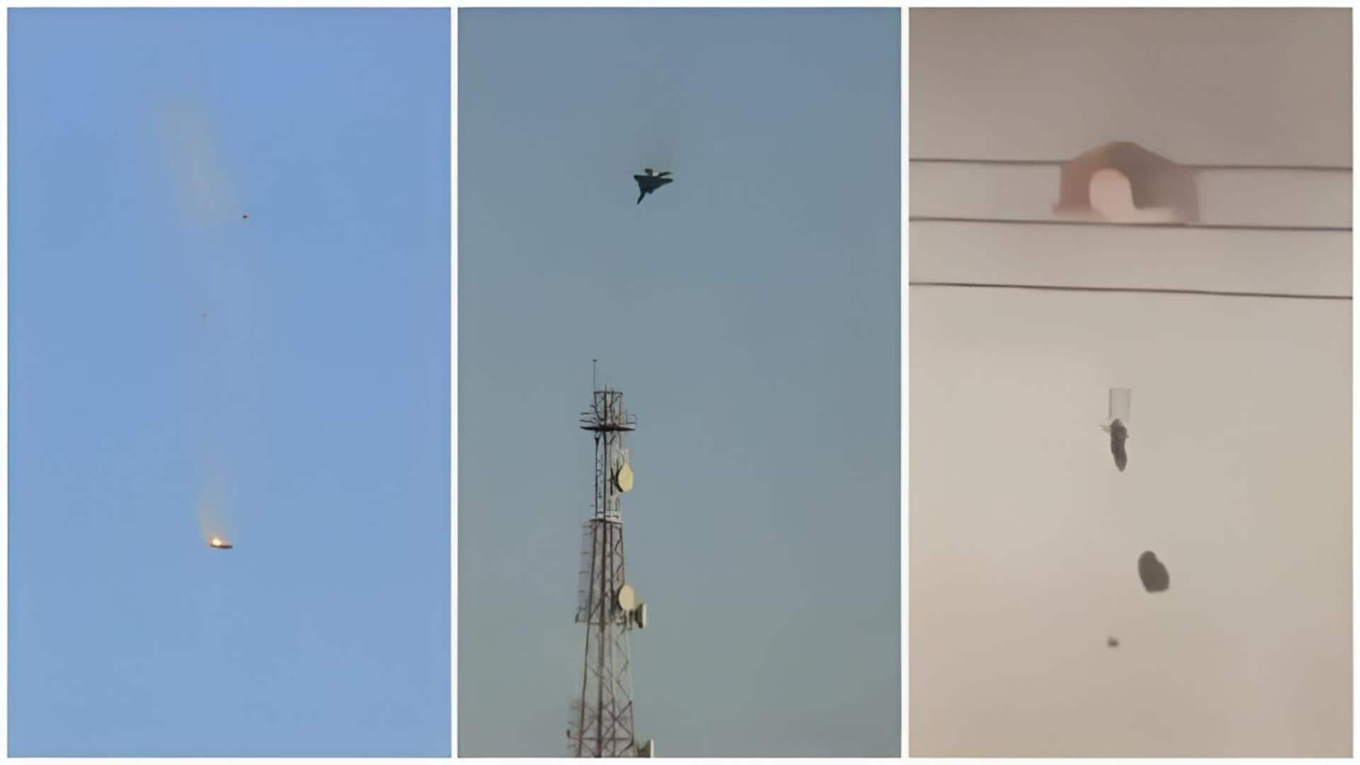 Video: కువైట్‌లో కూలిన అమెరికా ఎఫ్-15 యుద్ధ విమానం..  