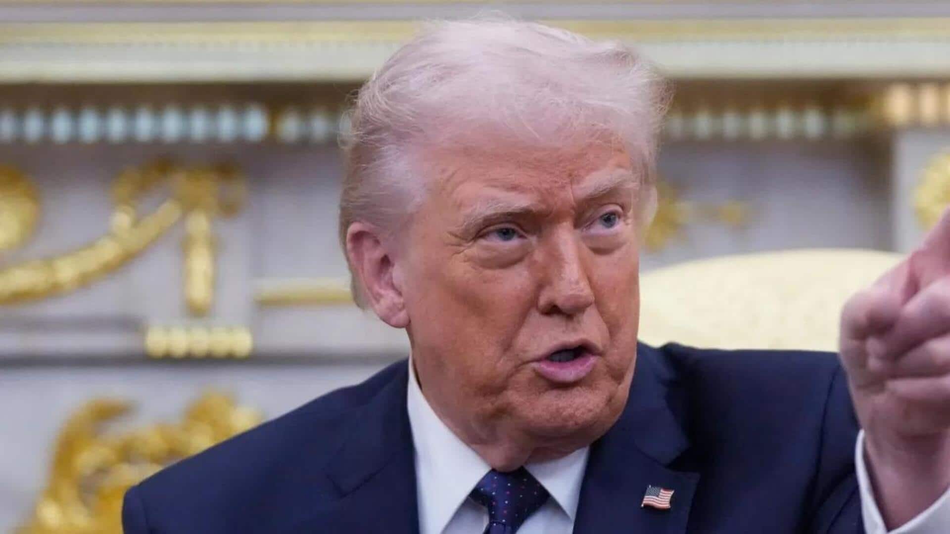 Trump: ఇరాన్ చమురుపై అమెరికా కన్ను.. ఖర్గ్ ద్వీపం లక్ష్యంగా ట్రంప్ సంచలన వ్యాఖ్యలు