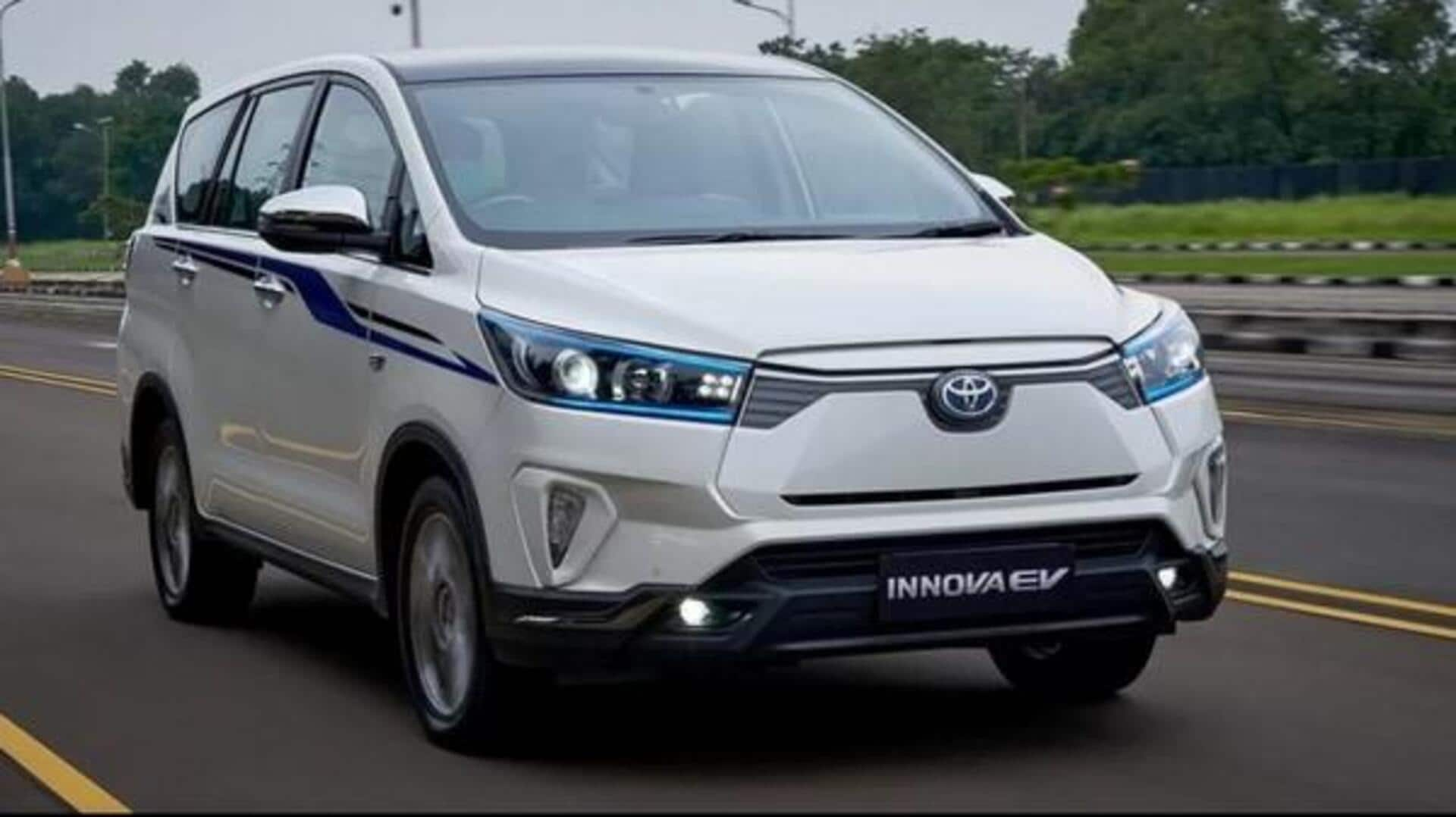 Toyota Innova Ev: ఎలక్ట్రిక్ అవతార్‌లో టయోటా ఇన్నోవా ఎంపీవీ.. వివరాలు ఇవిగో!