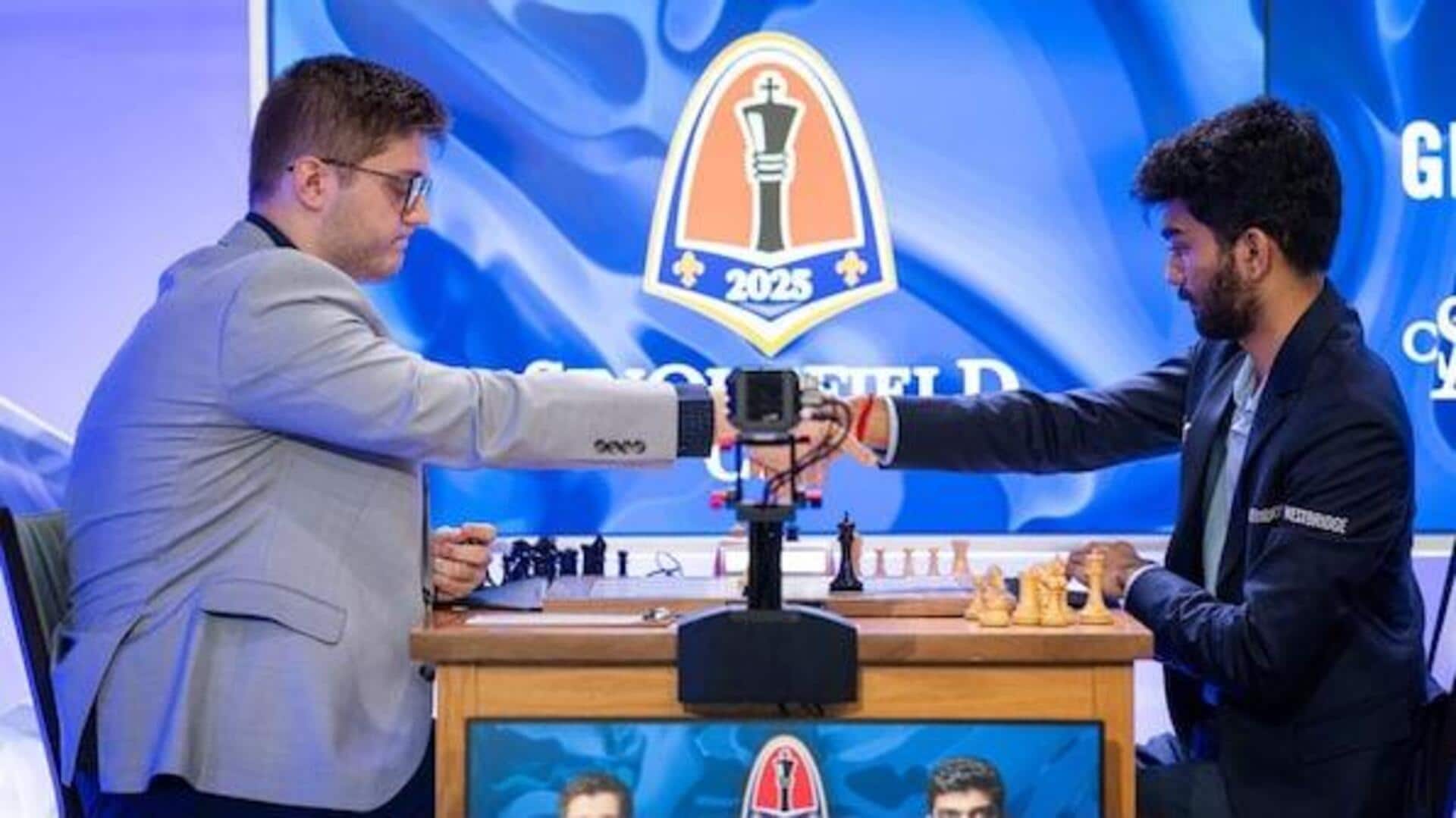 Sinquefield Cup 2025: సింక్విఫీల్డ్ కప్‌లో గుకేశ్ డ్రా.. నాలుగో స్థానానికి ప్రగ్యానంద 