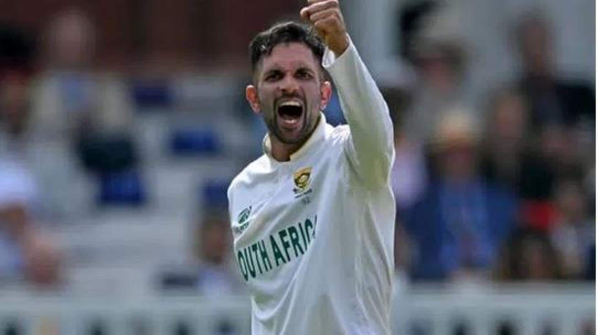 ZIM vs SA : దక్షిణాఫ్రికా స్పిన్నర్లలో కేశవ్ మహారాజ్ అరుదైన ఘనత ZIM vs SA : దక్షిణాఫ్రికా స్పిన్నర్లలో కేశవ్ మహారాజ్ అరుదైన ఘనత