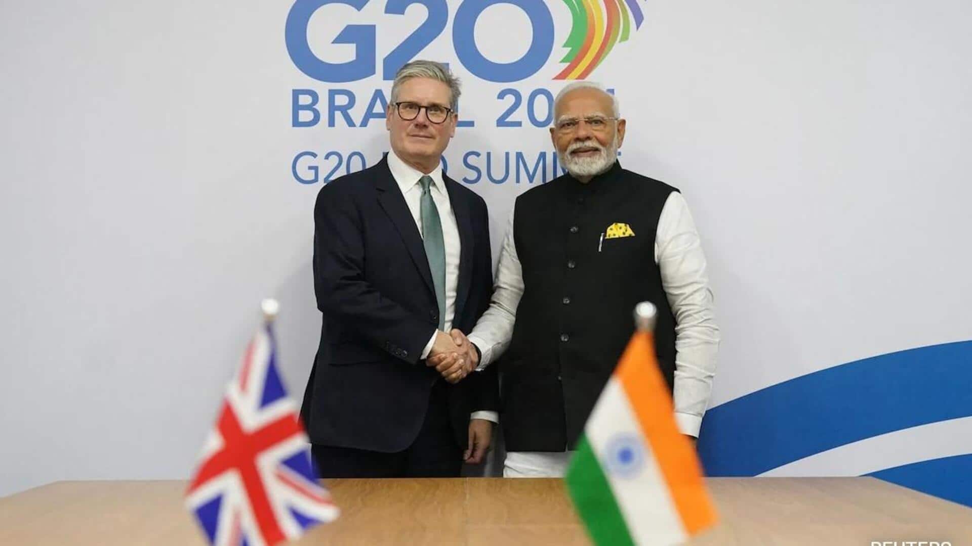 UK-India: నేడు యునైటెడ్ కింగ్‌డమ్ తో స్వేచ్ఛా వాణిజ్య ఒప్పందంపై సంతకం చేసుకోనున్న భారత్