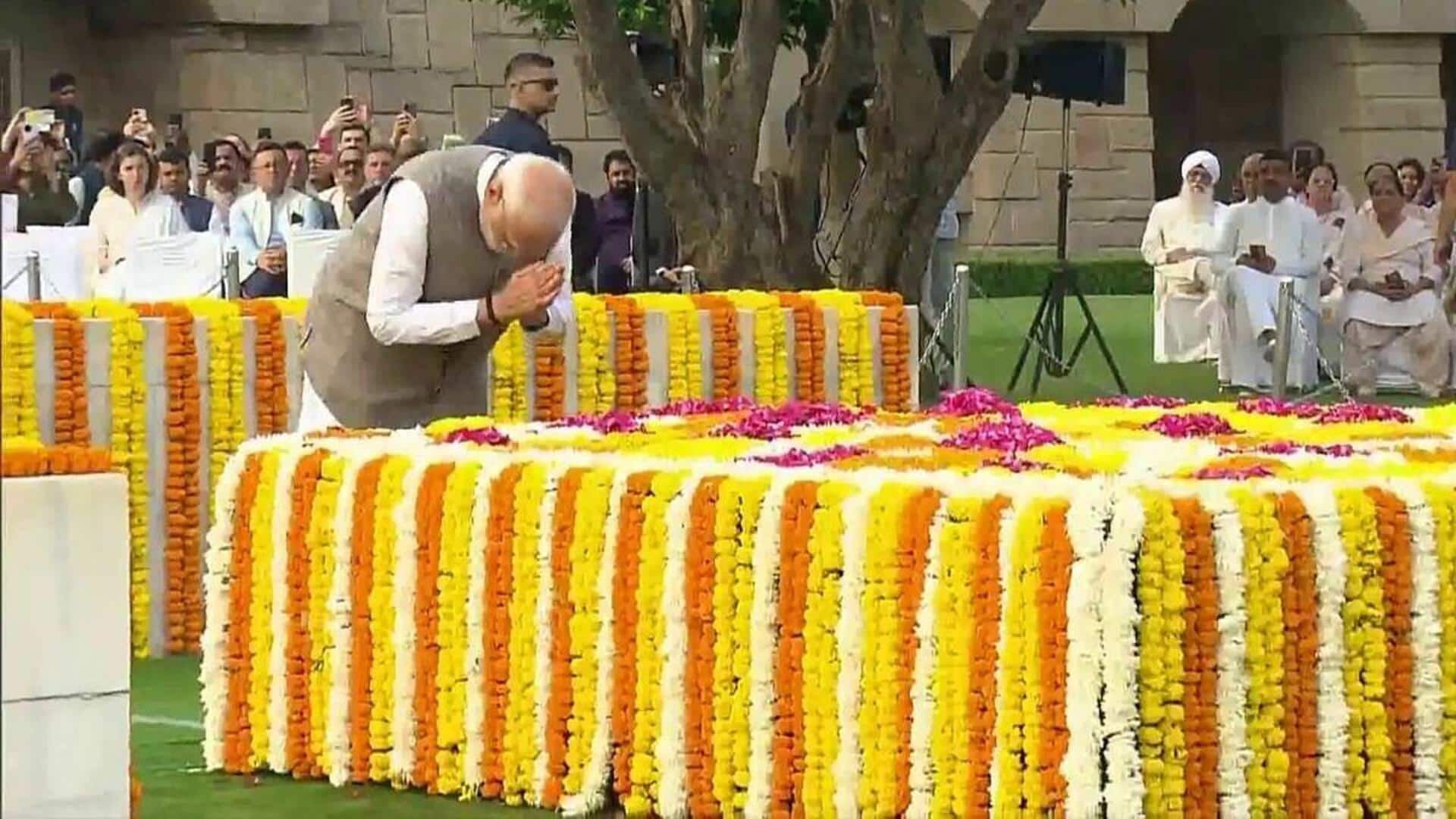 Gandhi Jayanti: మహాత్ముని సేవలను స్మరించిన ప్రధాని నరేంద్ర మోదీ