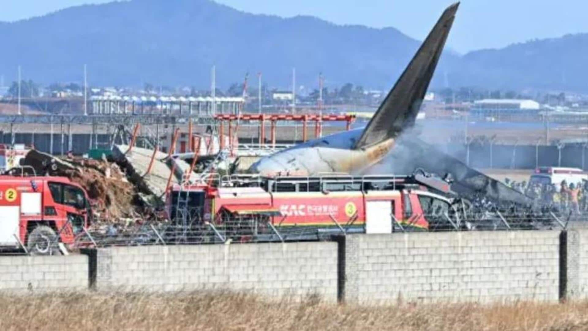 South Korea plane crash: ముయాన్‌ విమానాశ్రయంలో ఘోర ప్రమాదం.. 179 మంది దుర్మరణం