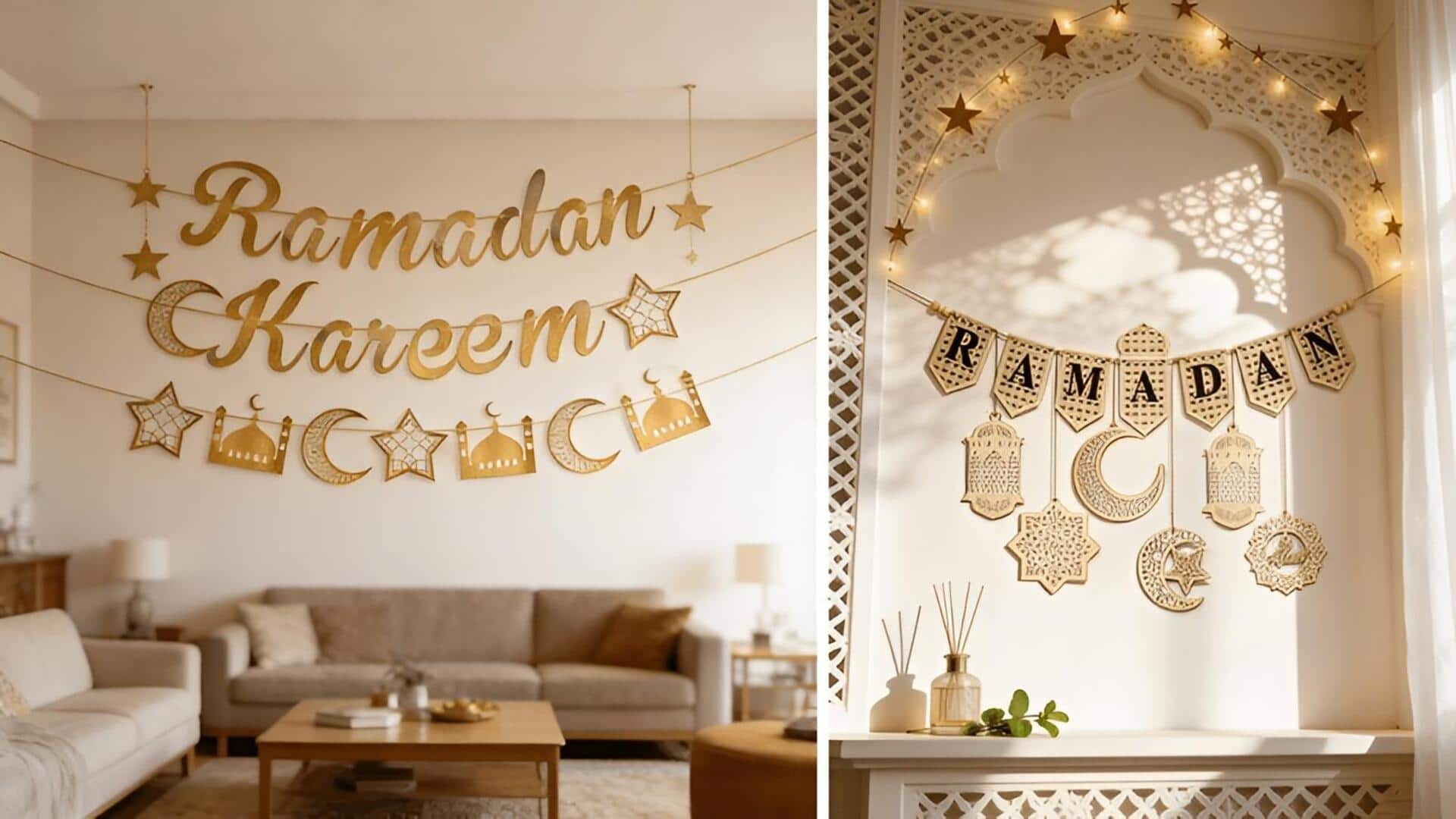 Ramadan 2026: ఇంట్లో పండుగ శోభను నింపే డెకరేషన్ ఐడియాస్ మీ కోసం..