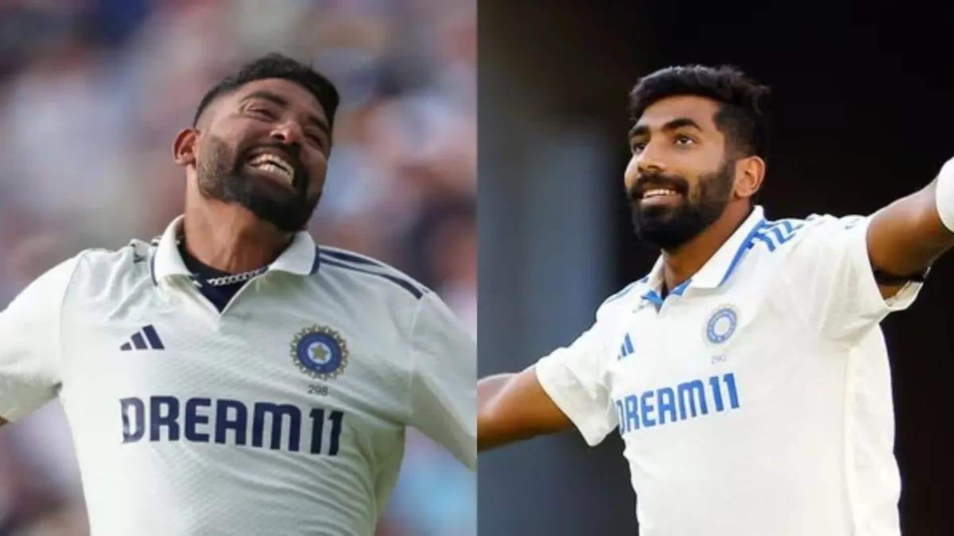 IND vs ENG: మూడో టెస్ట్'లో ఎంట్రీ ఇవ్వనున్న బుమ్రా.. స్టార్ పేసర్ ఔట్! IND vs ENG: మూడో టెస్ట్'లో ఎంట్రీ ఇవ్వనున్న బుమ్రా.. స్టార్ పేసర్ ఔట్!