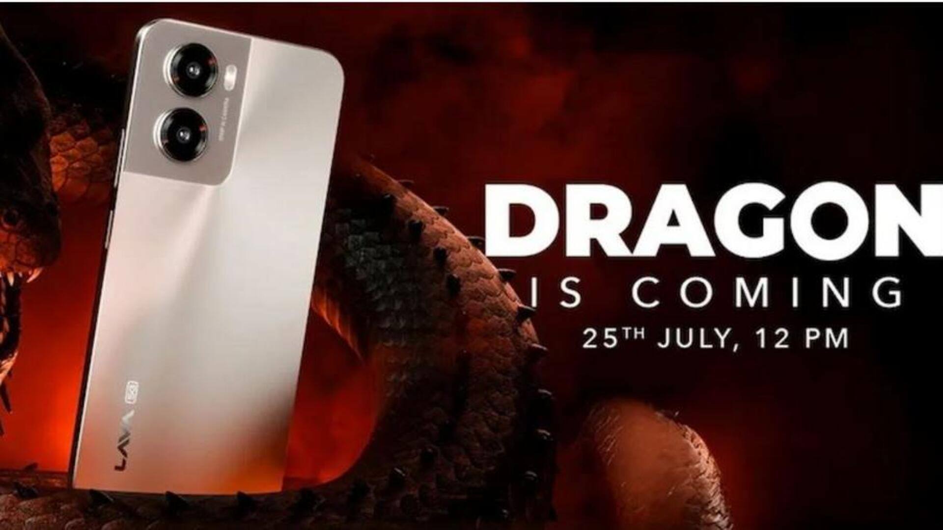 Lava Blaze Dragon Launch: 'లావా బ్లేజ్ డ్రాగన్' వచ్చేస్తోంది.. రూ.11 వేలకే అద్భుత ఫీచర్లు! Lava Blaze Dragon Launch: 'లావా బ్లేజ్ డ్రాగన్' వచ్చేస్తోంది.. రూ.11 వేలకే అద్భుత ఫీచర్లు!
