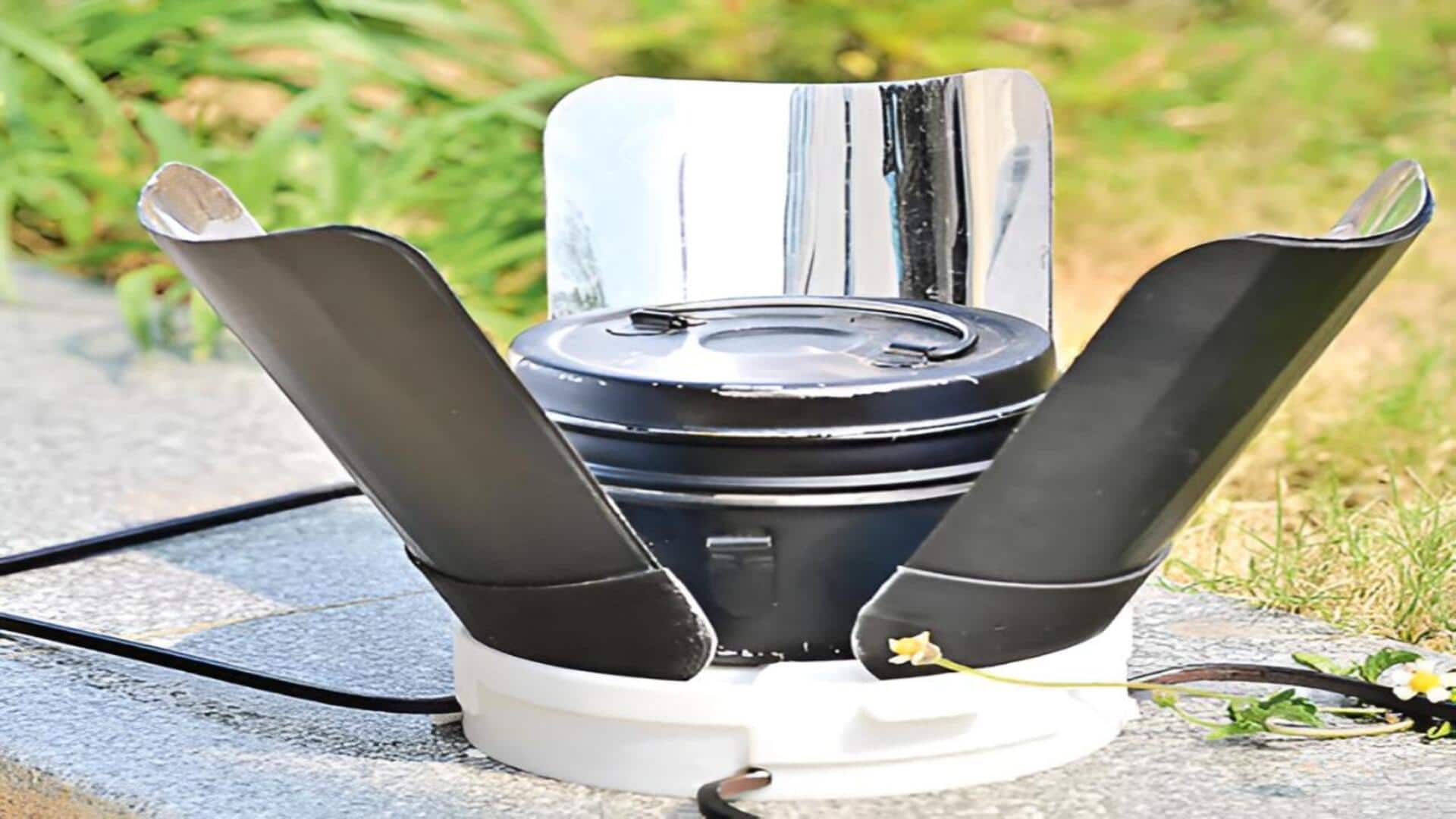 Solar Cooker: సౌరశక్తితో కుక్కర్‌.. ఐఐటీ హైదరాబాద్‌ ప్రొఫెసర్‌ వినూత్న ఆవిష్కరణ