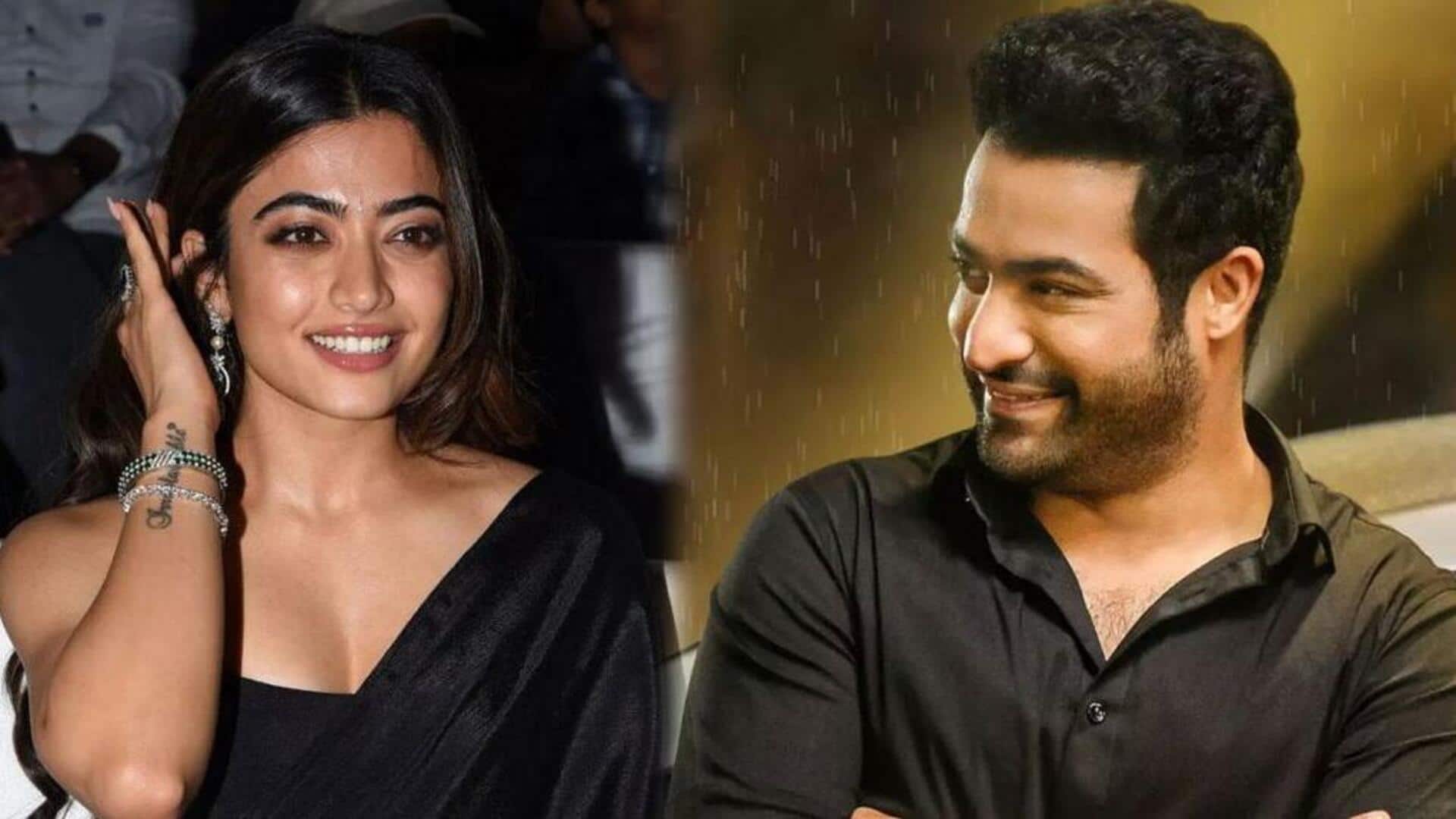 NTR : 'డ్రాగన్' మూవీలో తారక్తో కలిసి నేషనల్ క్రష్ స్టెప్పులు..? NTR : 'డ్రాగన్' మూవీలో తారక్తో కలిసి నేషనల్ క్రష్ స్టెప్పులు..?