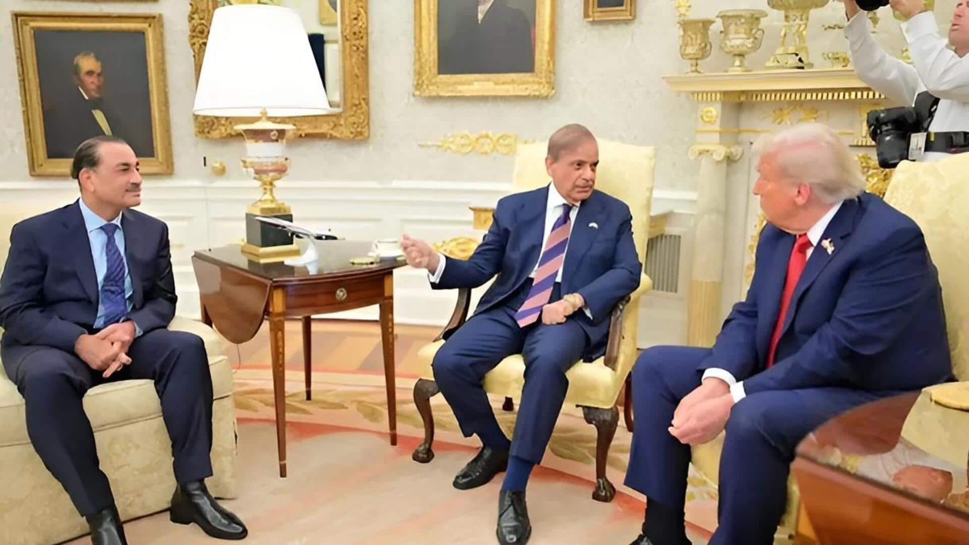 Trump: భారత్ ఒత్తిడికి భయపడ్డ పాక్.. సీజ్‌ఫైర్‌పై ట్రంప్ సంచలన వ్యాఖ్యలు!