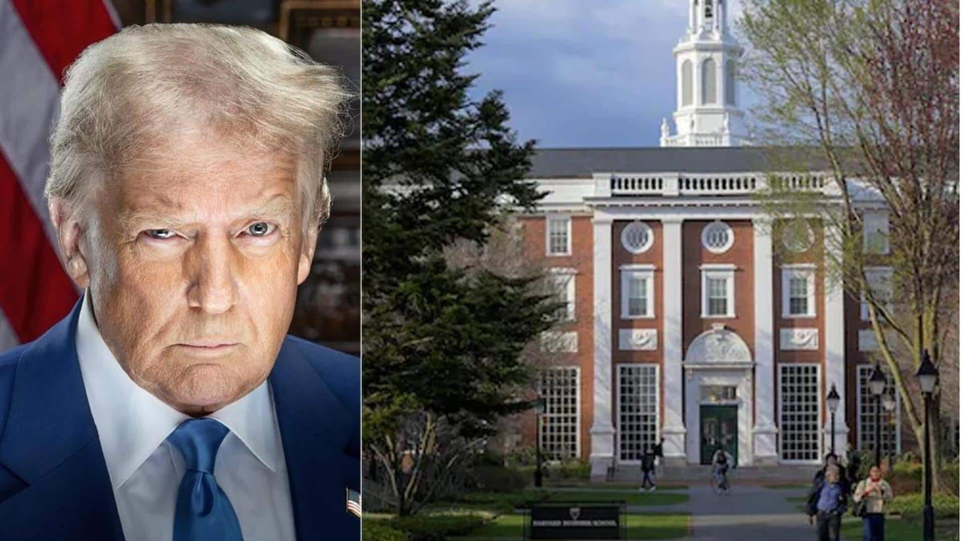 Donald Trump: ట్రంప్ మరో సంచలన నిర్ణయం.. హార్వర్డ్‌లో విదేశీ విద్యార్థులపై నిషేధం 