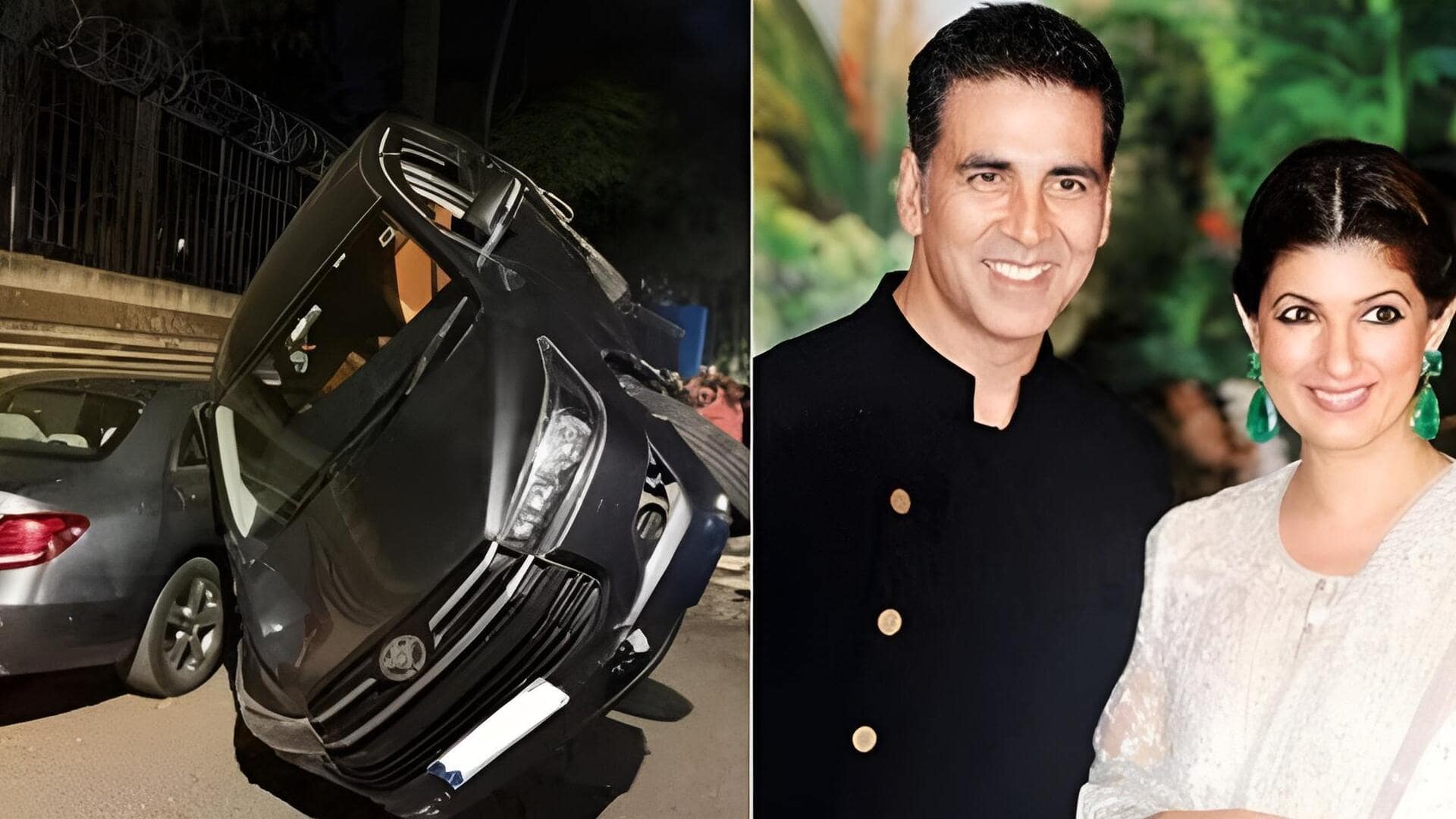 Akshay Kumar: అక్షయ్ కుమార్ కాన్వాయ్ కారుకు యాక్సిడెంట్.. వైరల్ అవుతున్న వీడియో