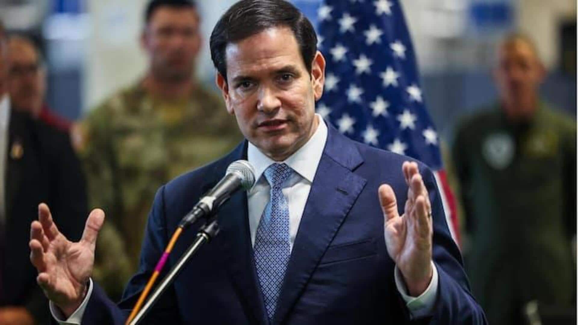 Marco Rubio: పాక్తో సంబంధాలు బలోపేతం చేస్తాం.. భారత్తో స్నేహాన్ని దెబ్బతీయవు: అమెరికా  Marco Rubio: పాక్తో సంబంధాలు బలోపేతం చేస్తాం.. భారత్తో స్నేహాన్ని దెబ్బతీయవు: అమెరికా