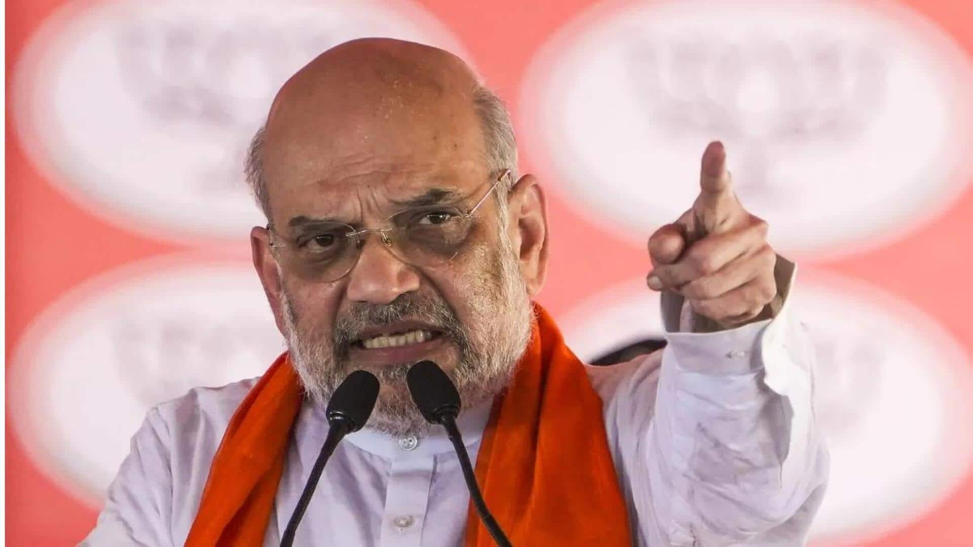 Amit Shah on POK: పీఓకే మనదే.. కాదనే ధైర్యం కాంగ్రెస్ కు ఉందా: అమిత్ షా 