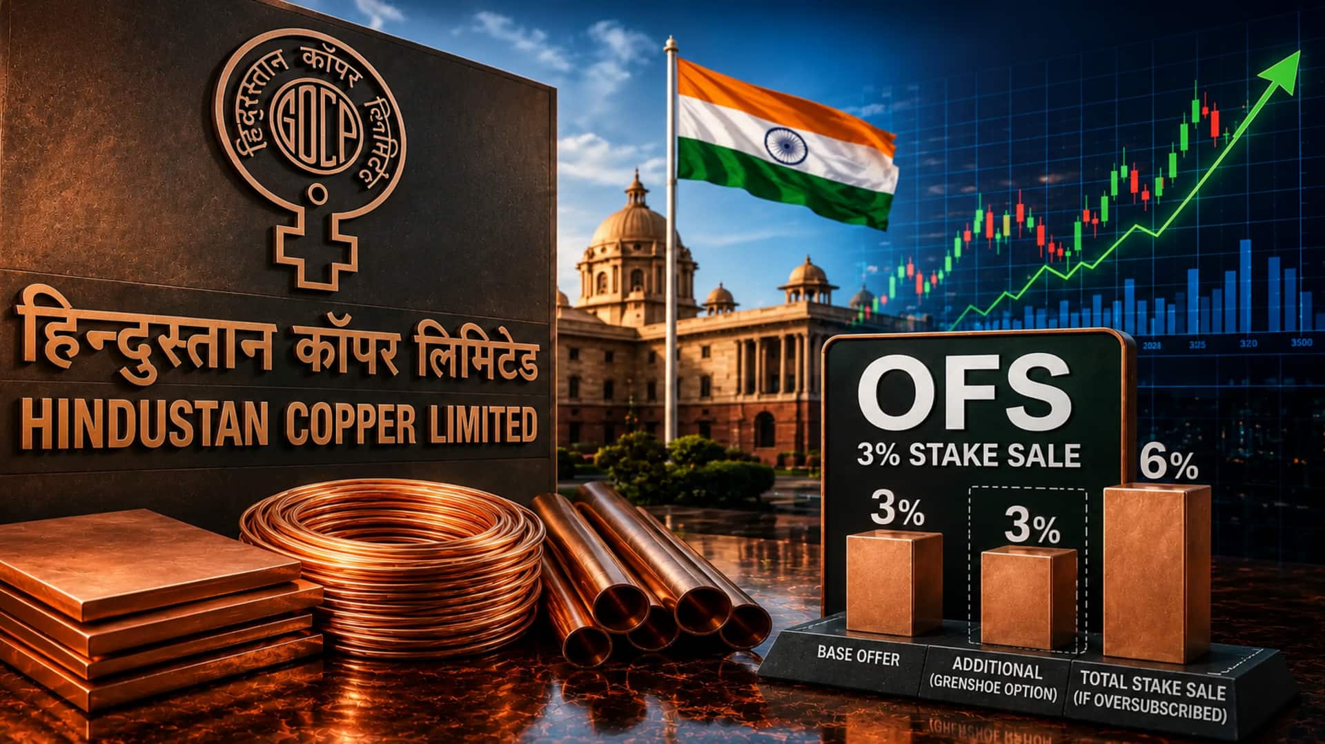 Hindustan Copper OFS Oversubscribed: హిందుస్థాన్ కాపర్‌లో కేంద్రం వాటా విక్రయం.. తొలిరోజే 3.41 రెట్లు సబ్‌స్క్రిప్షన్