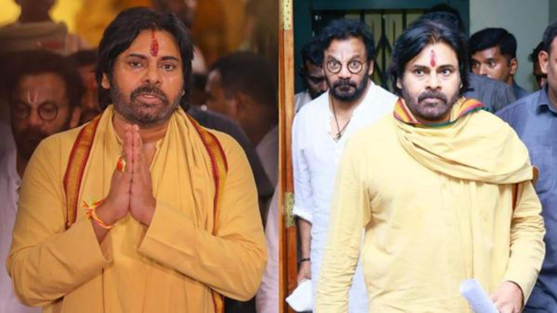 Pawan Kalyan Deeksha: మెట్ల మార్గంలో తిరుమలకు డిప్యూటీ సీఎం.. అక్కడే 'ప్రాయశ్చిత్త దీక్ష'