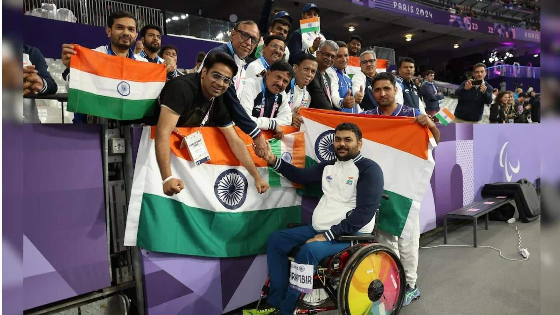 Paris Paralympics 2024: క్లబ్ త్రోలో డబుల్ బ్లాస్ట్...ధరంబీర్ స్వర్ణం, ప్రణబ్ సుర్మా రజతం